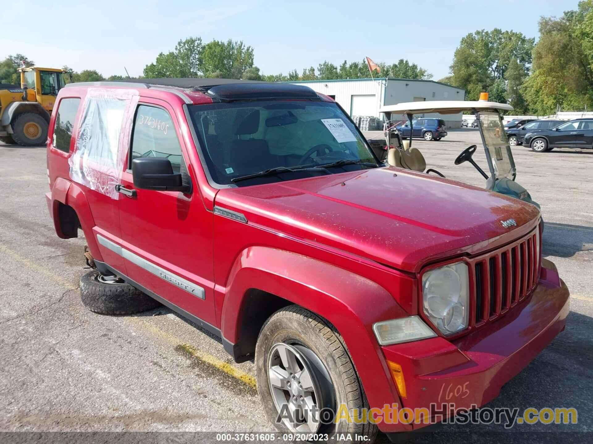 JEEP LIBERTY SPORT, 1J8GN28K18W210397