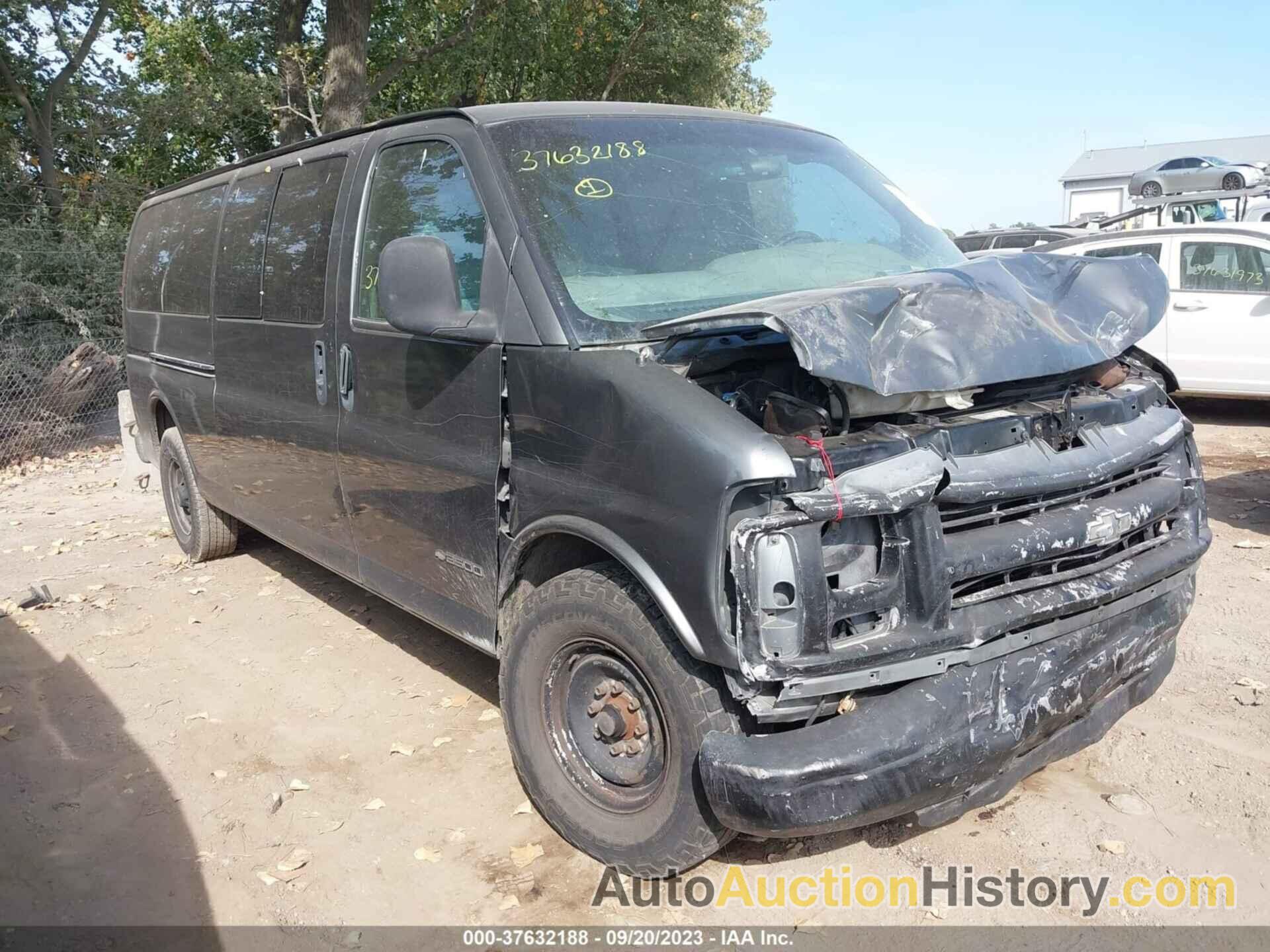 CHEVROLET EXPRESS VAN, 1GAHG39R1Y1212602