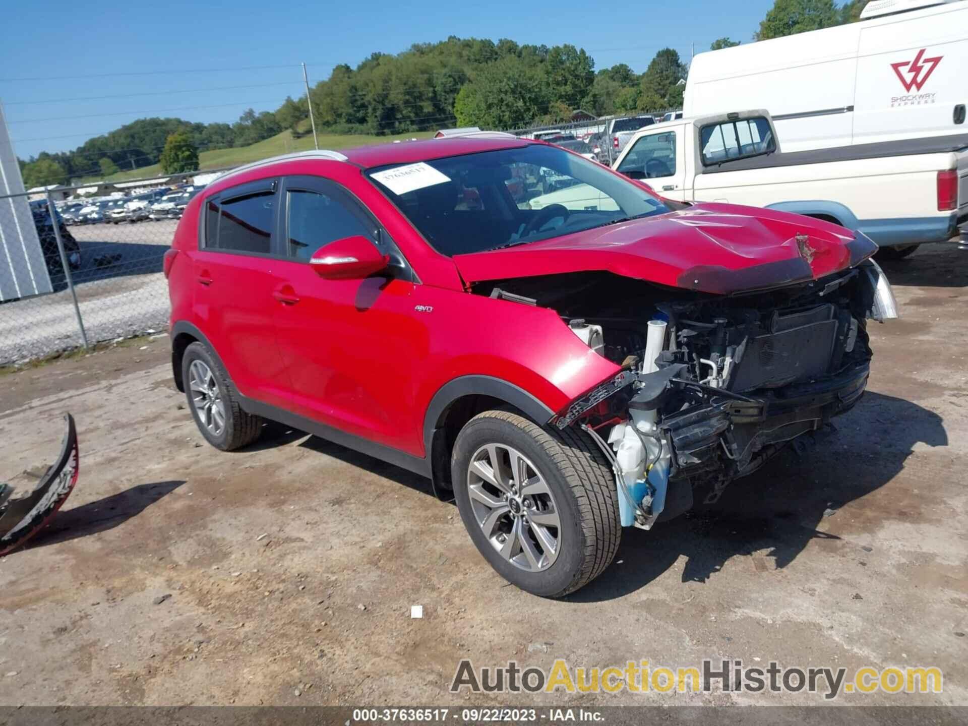 KIA SPORTAGE LX, KNDPBCACXE7548900