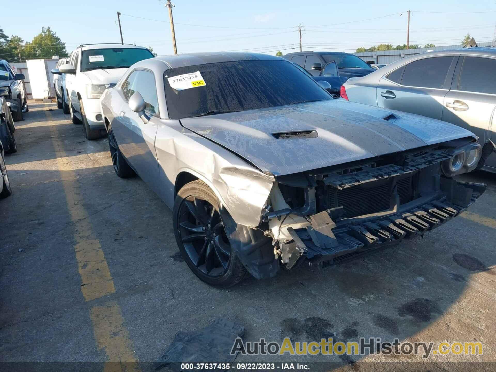 DODGE CHALLENGER SXT PLUS, 2C3CDZAG2GH137663