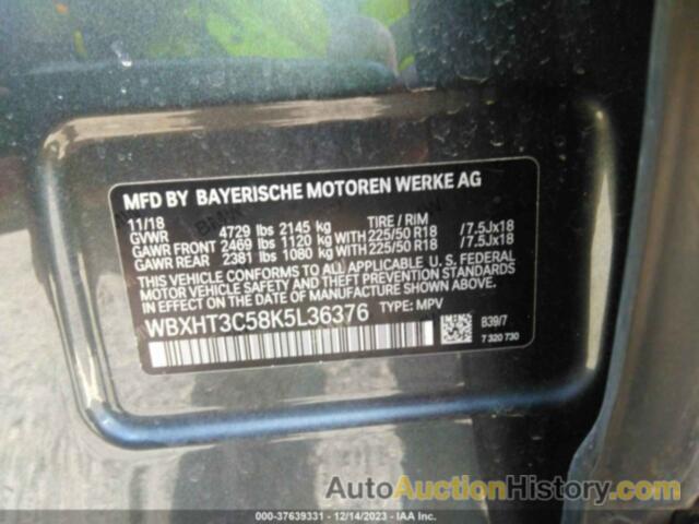 BMW X1 XDRIVE28I, WBXHT3C58K5L36376