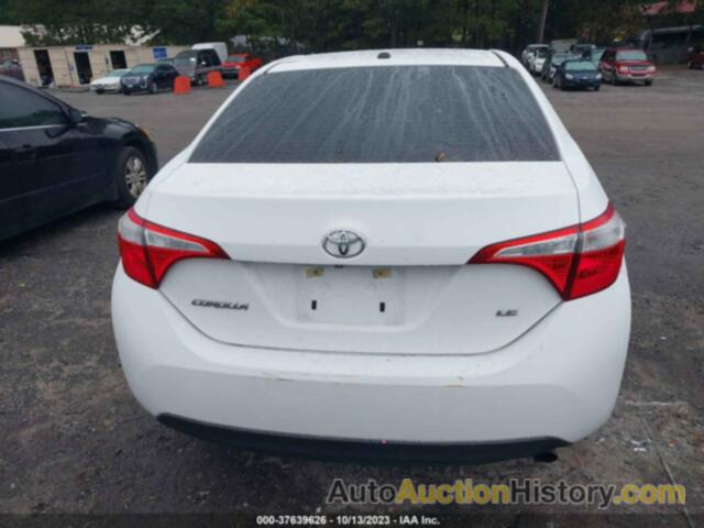 TOYOTA COROLLA LE PREMIUM, 5YFBURHE3GP508609