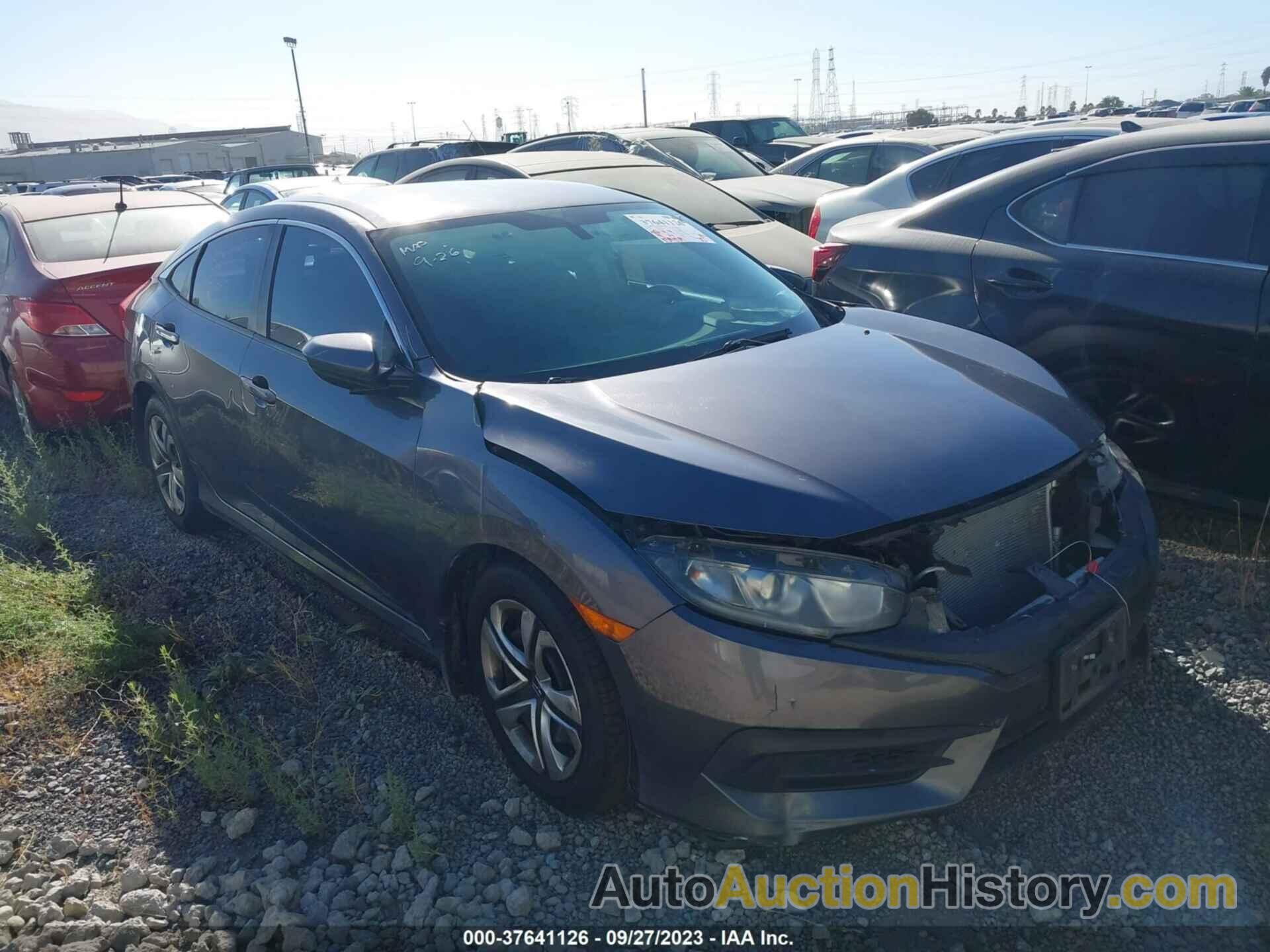 HONDA CIVIC SEDAN LX, 2HGFC2F53GH503075