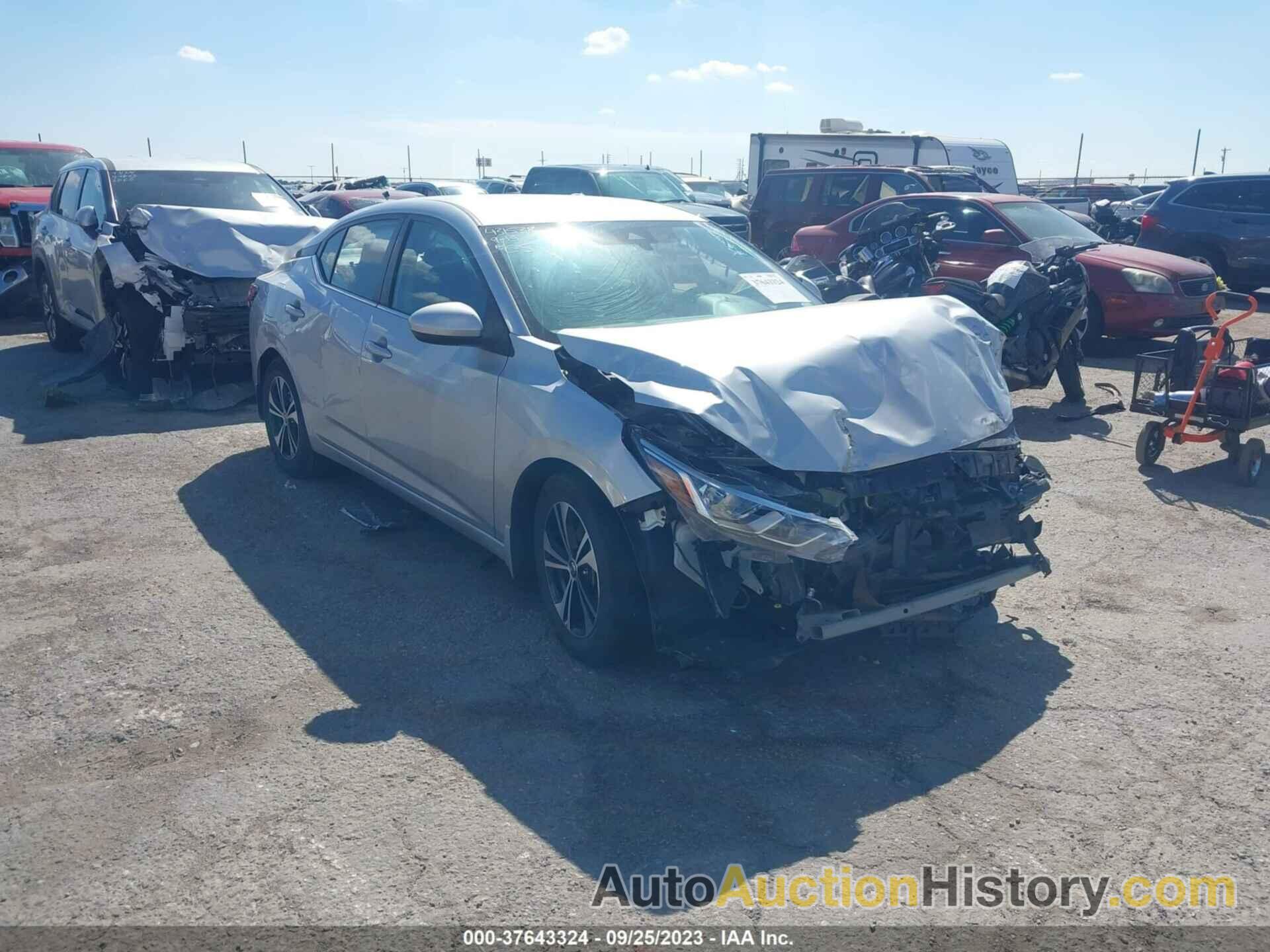 NISSAN SENTRA SV XTRONIC CVT, 3N1AB8CV7NY209112