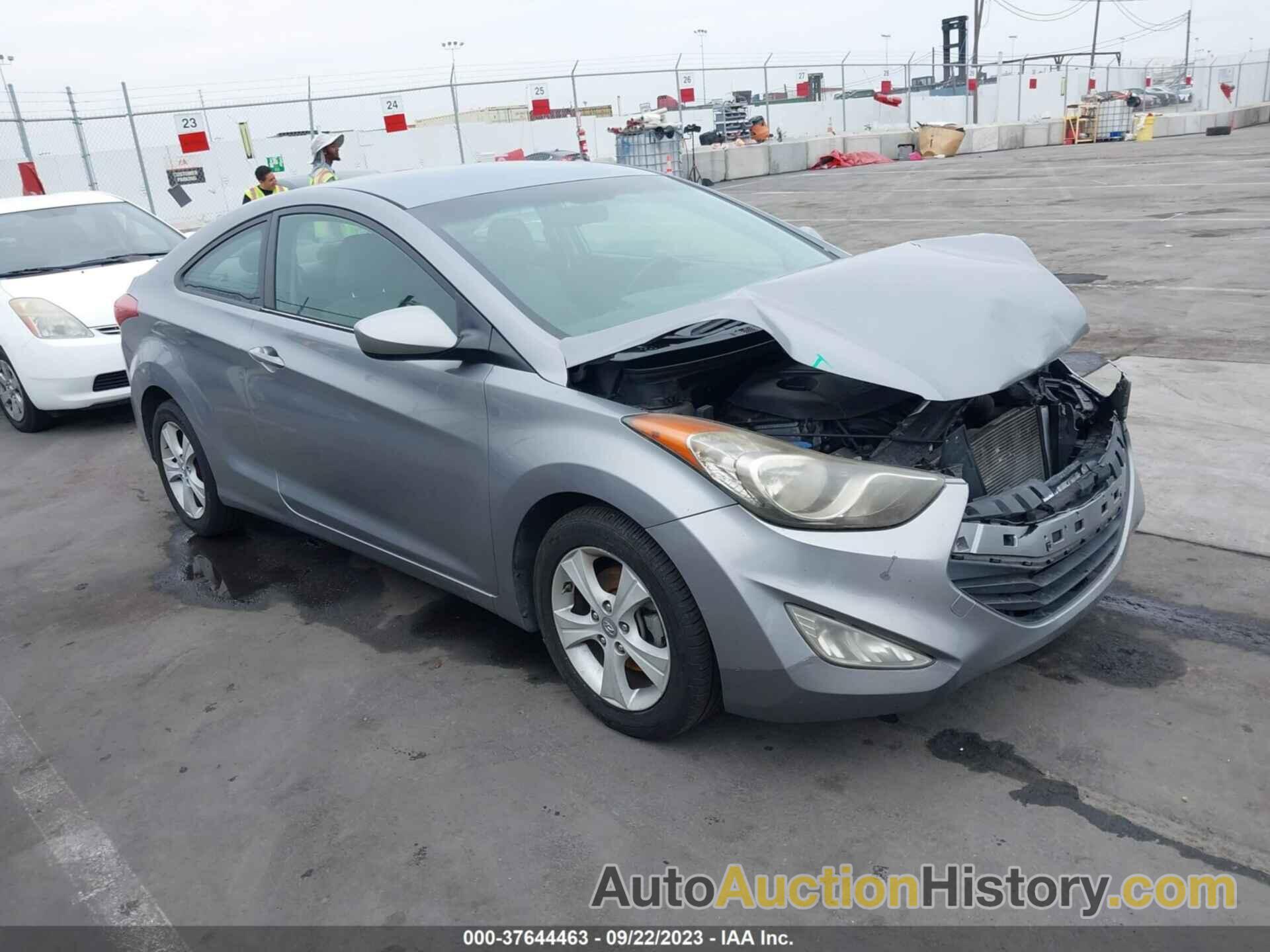 HYUNDAI ELANTRA COUPE GS PZEV, KMHDH6AE8DU003469