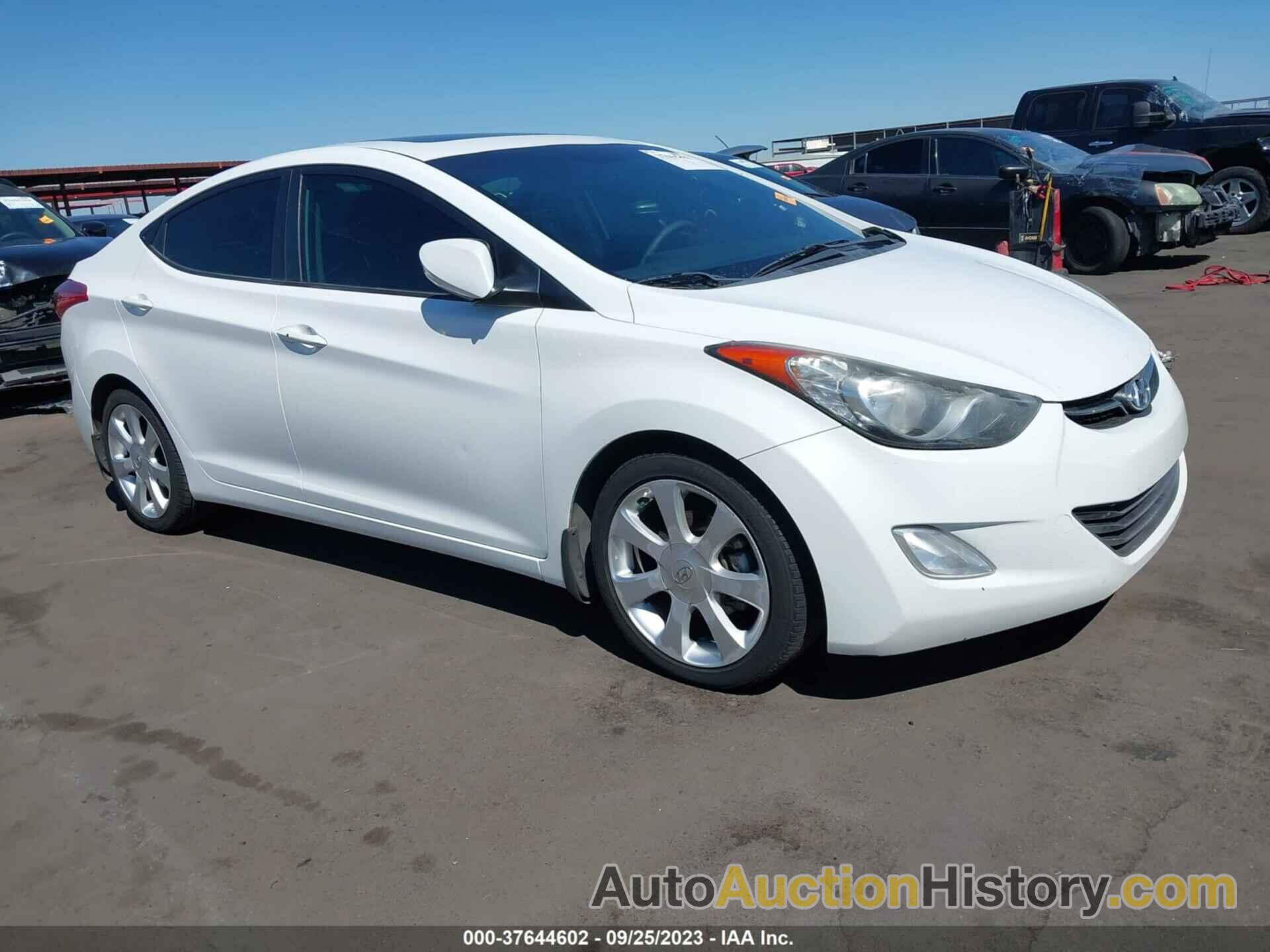 HYUNDAI ELANTRA LIMITED, 5NPDH4AE9DH252916