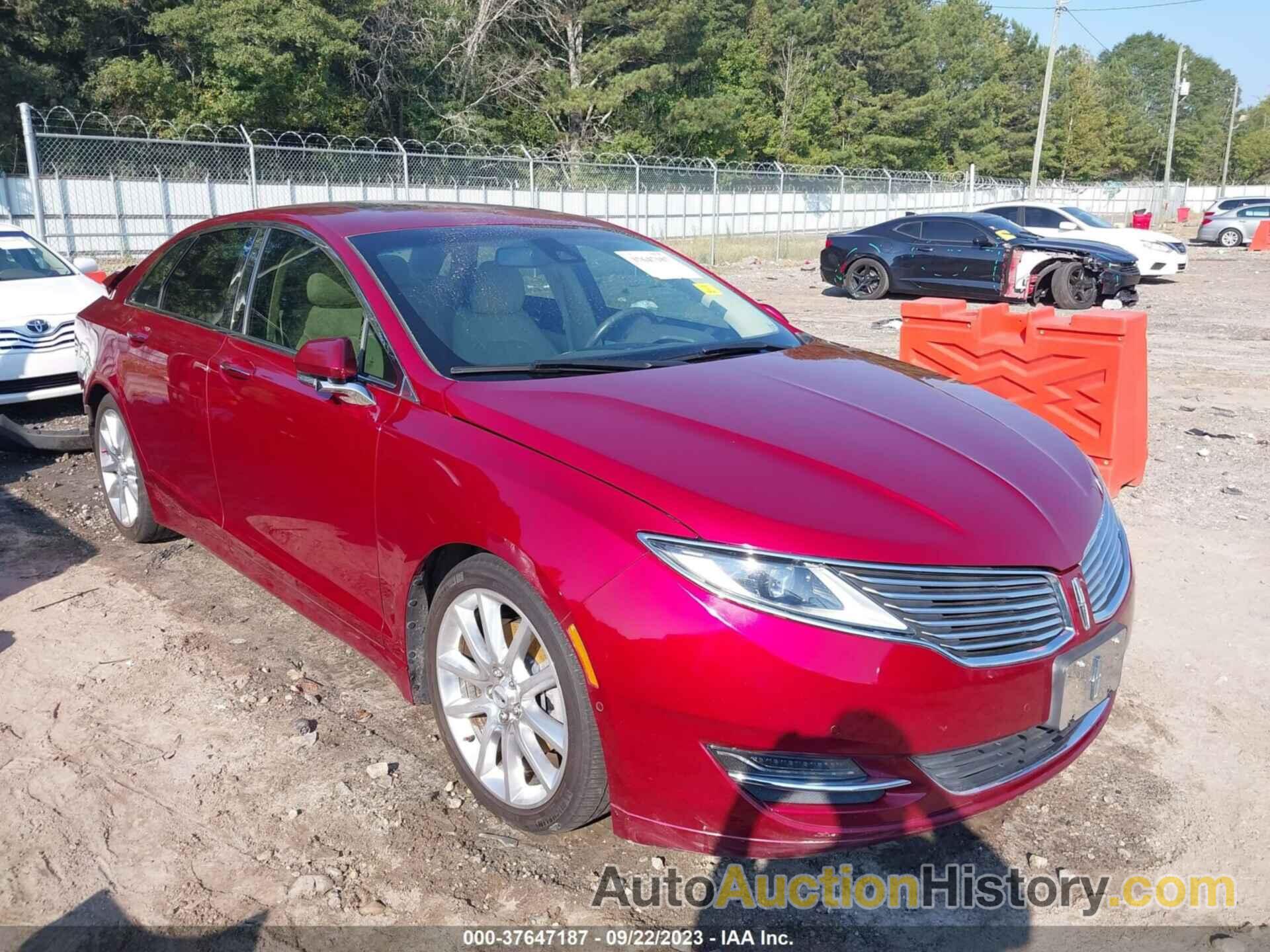 LINCOLN MKZ, 3LN6L2JK4FR610193