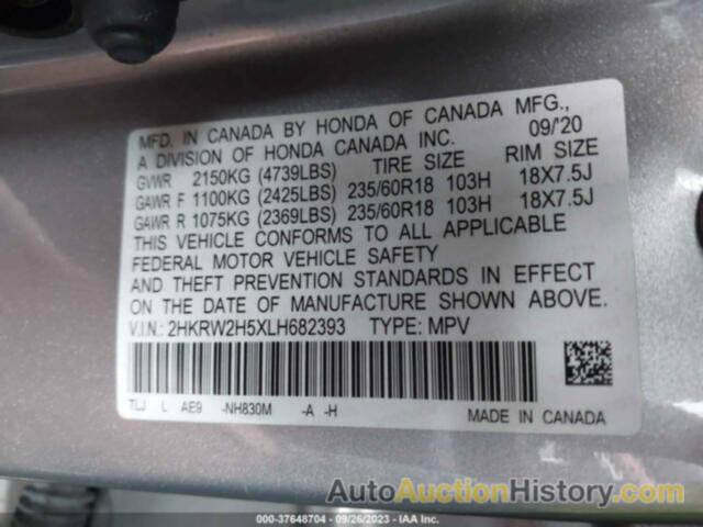 HONDA CR-V AWD EX, 2HKRW2H5XLH682393