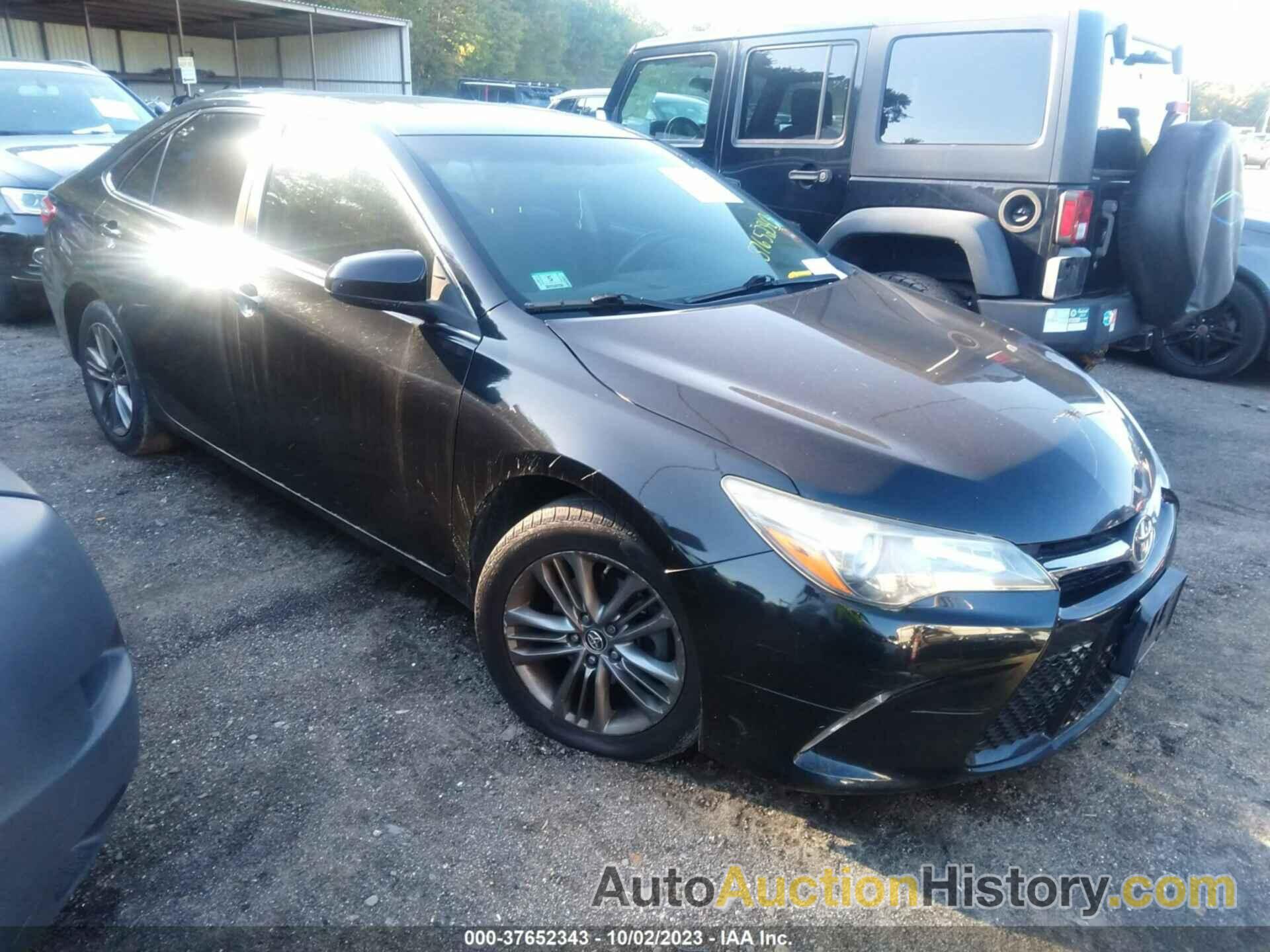 TOYOTA CAMRY XLE/SE/LE/XSE, 4T1BF1FK4GU118900