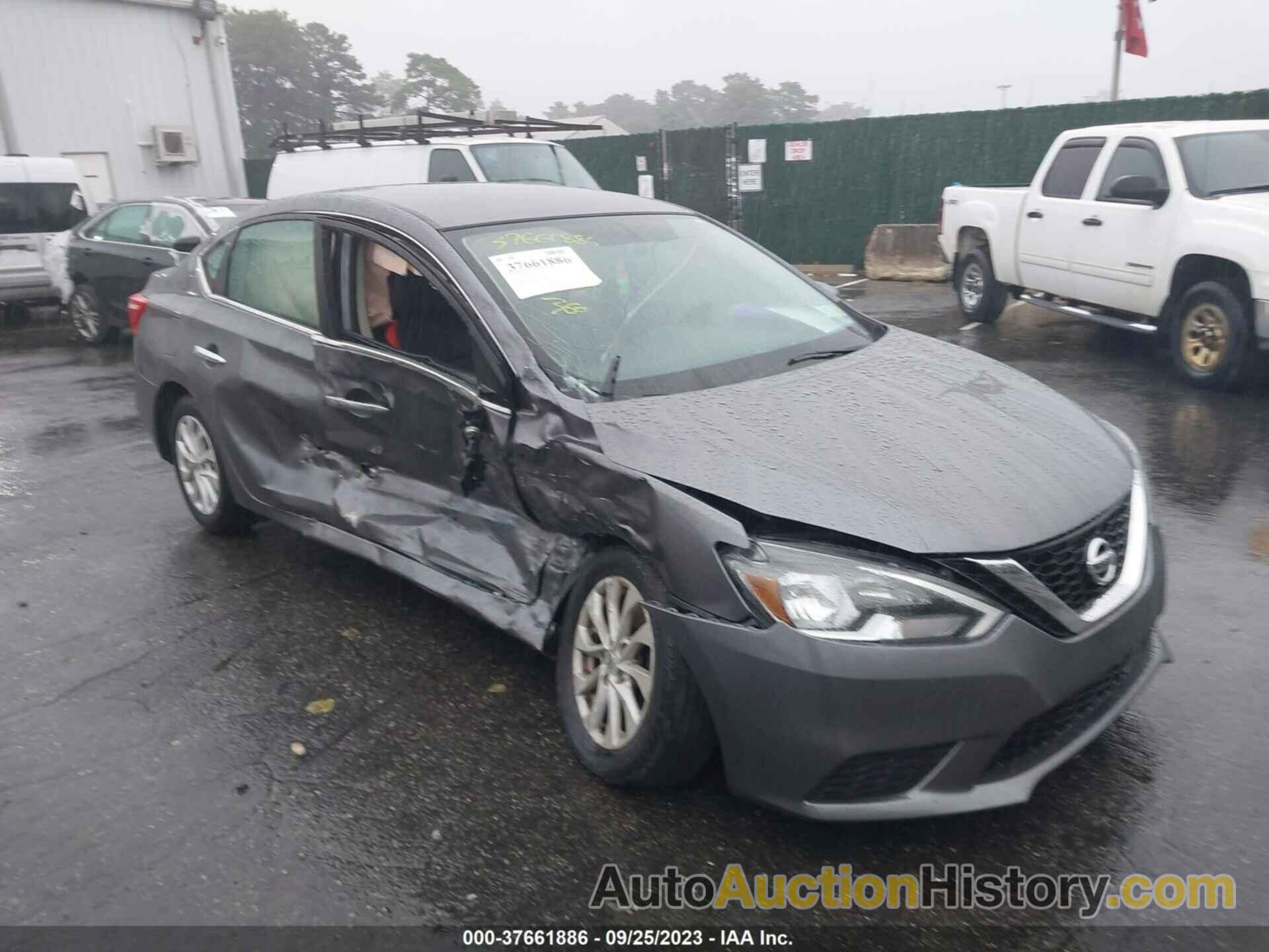 NISSAN SENTRA SV, 3N1AB7AP9KL607980