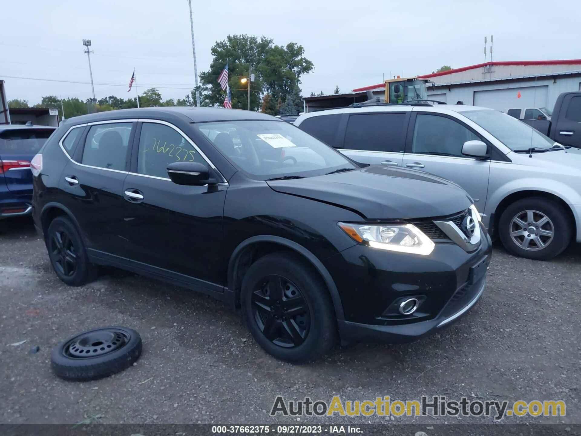 NISSAN ROGUE S, KNMAT2MVXFP546091