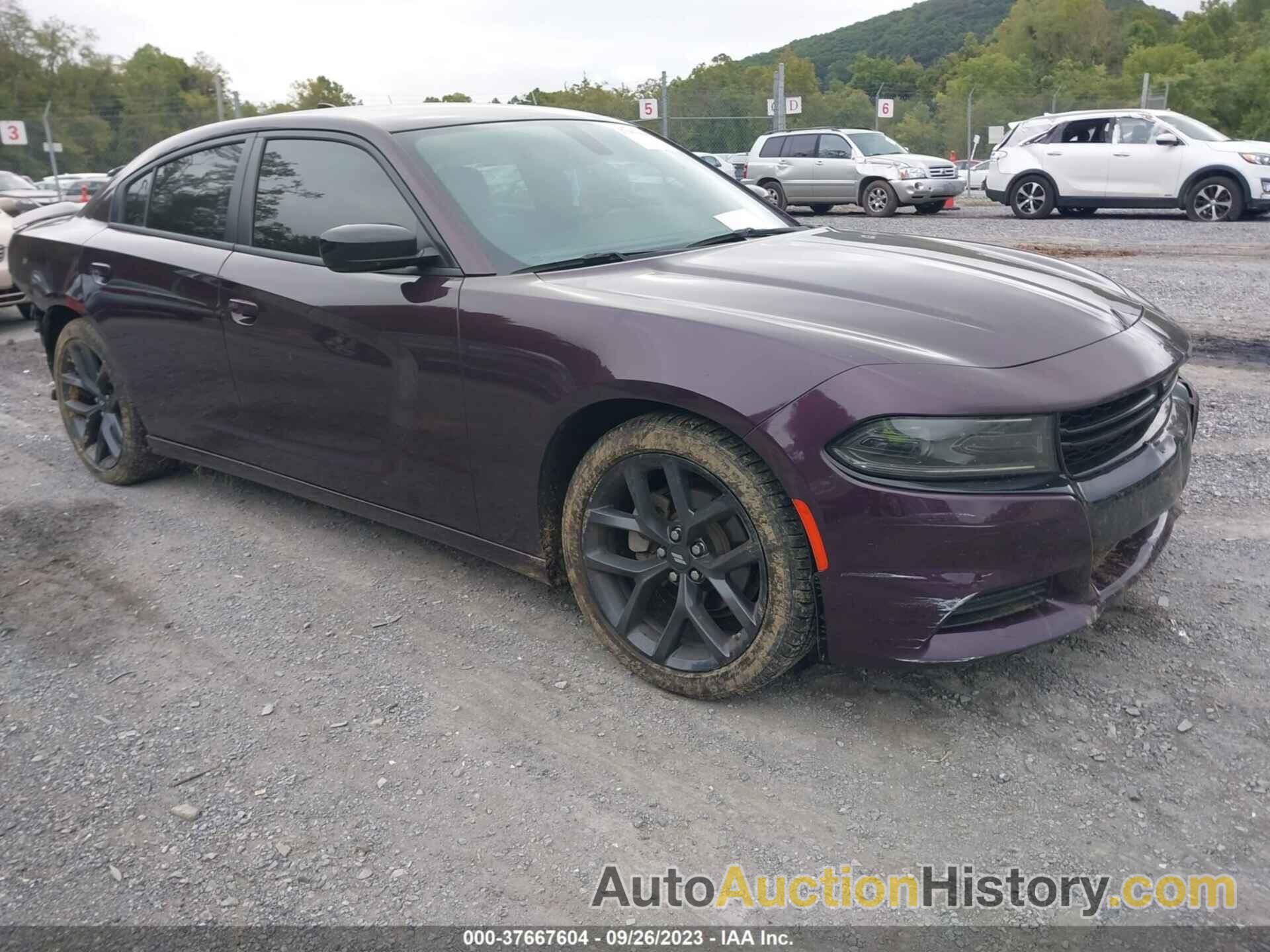 DODGE CHARGER SXT RWD, 2C3CDXBG9NH213234