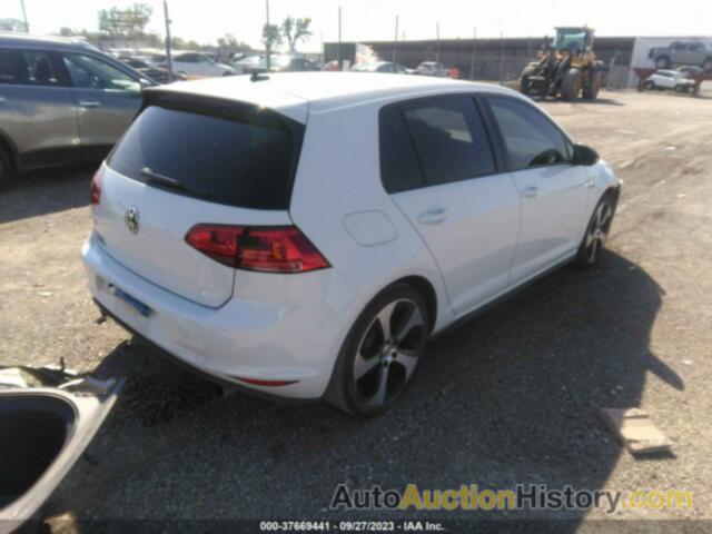 VOLKSWAGEN GOLF GTI SE 4-DOOR/AUTOBAHN 4-DOOR/SPORT 4-DOOR/S 4-DOOR, 3VW4T7AUXHM052616