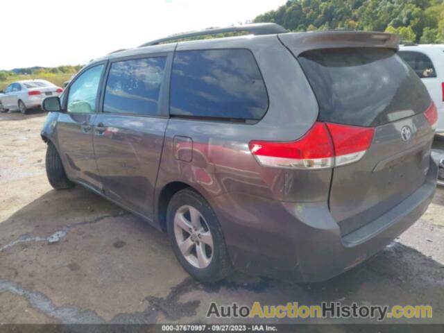 TOYOTA SIENNA LE V6 8 PASSENGER, 5TDKK3DC0CS177139