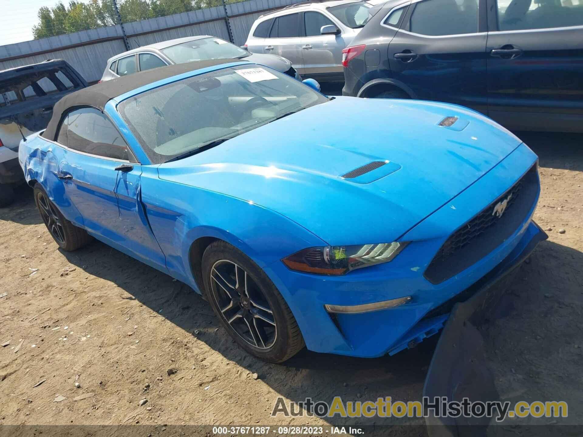 FORD MUSTANG ECOBOOST, 1FATP8UH6N5134633
