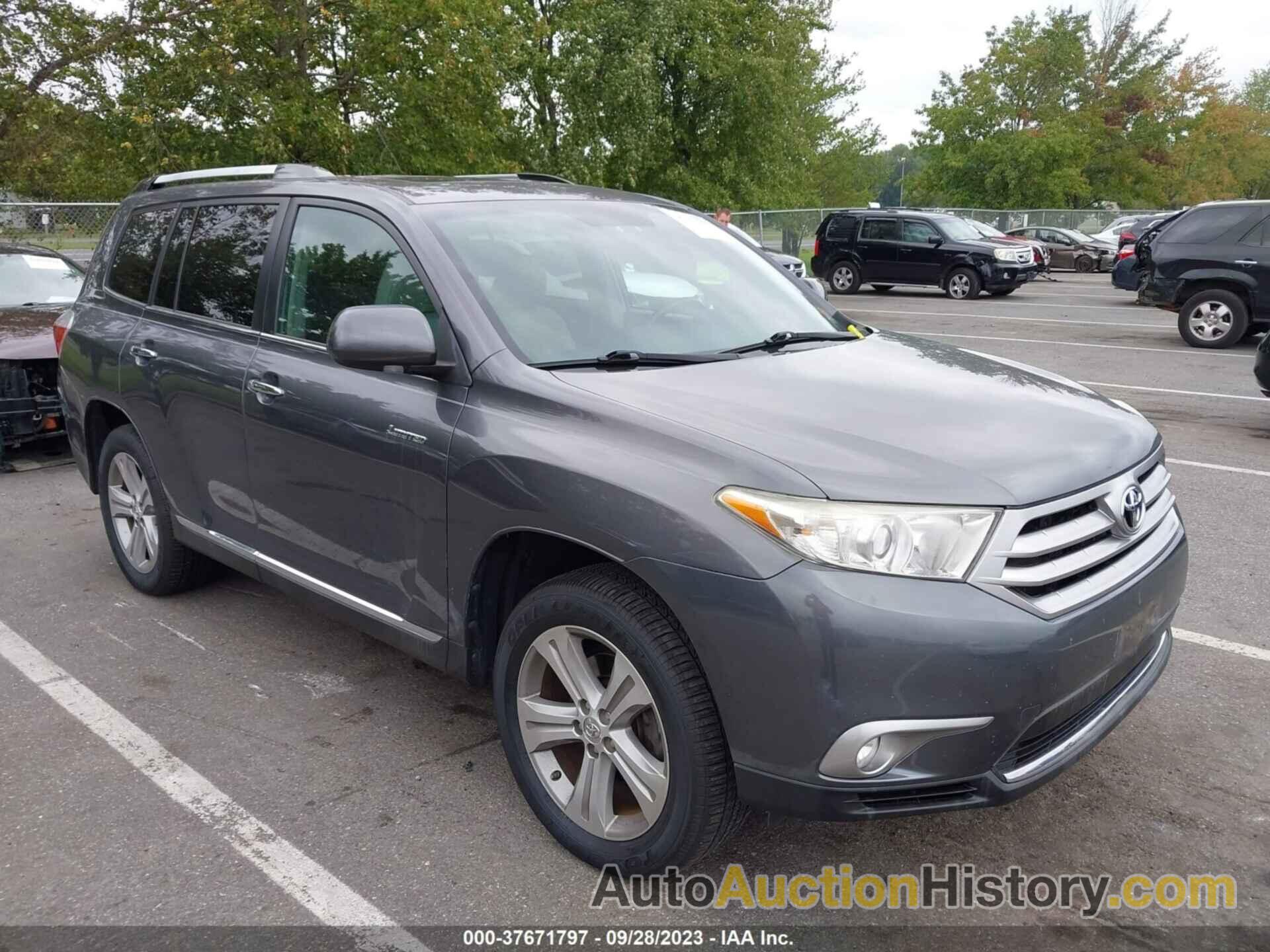 TOYOTA HIGHLANDER LIMITED, 5TDDK3EH8DS253517