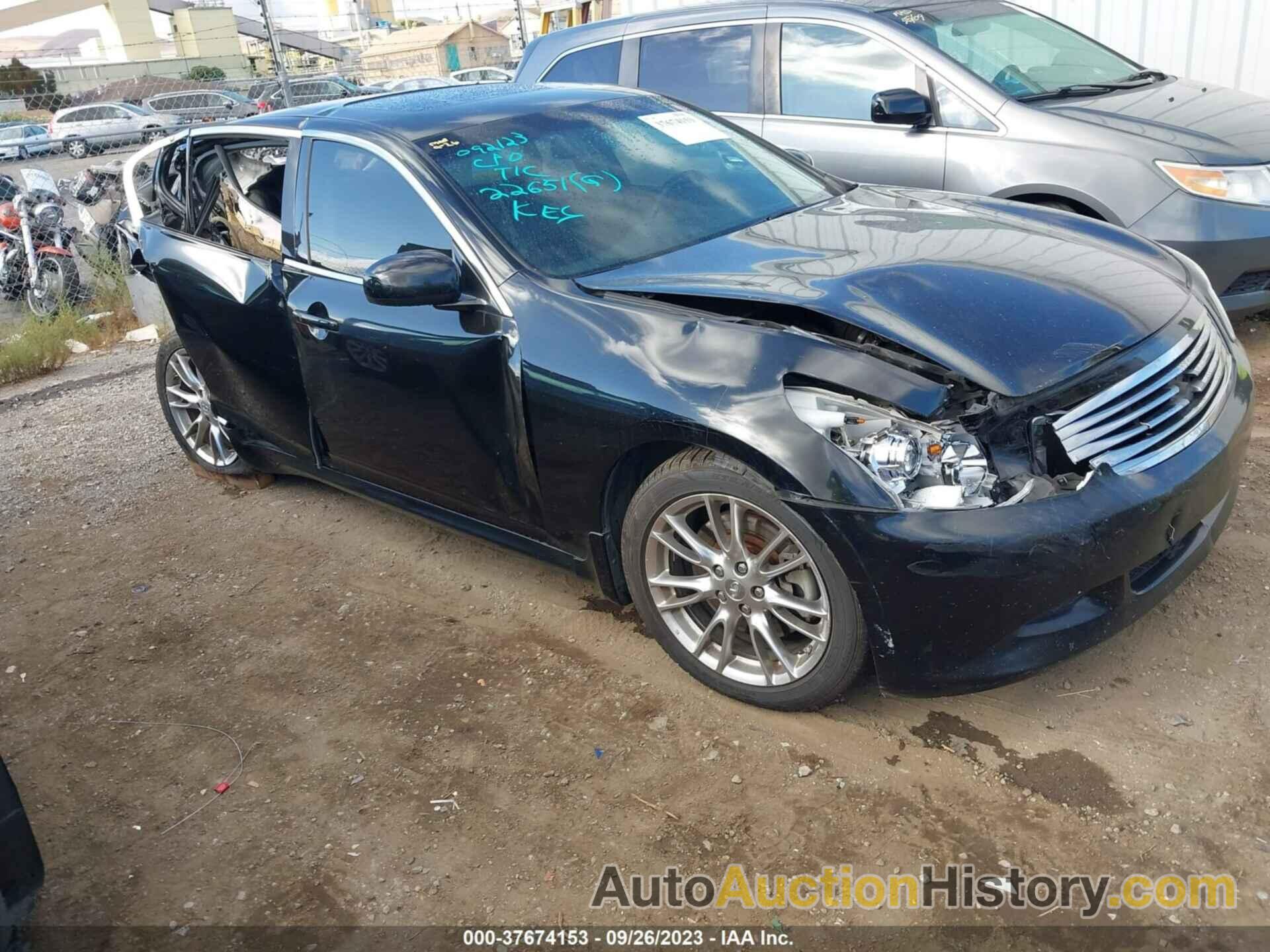 INFINITI G35 SEDAN SPORT, JNKBV61E78M202604