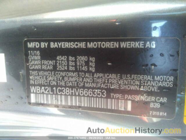 BMW M240I, WBA2L1C38HV666353