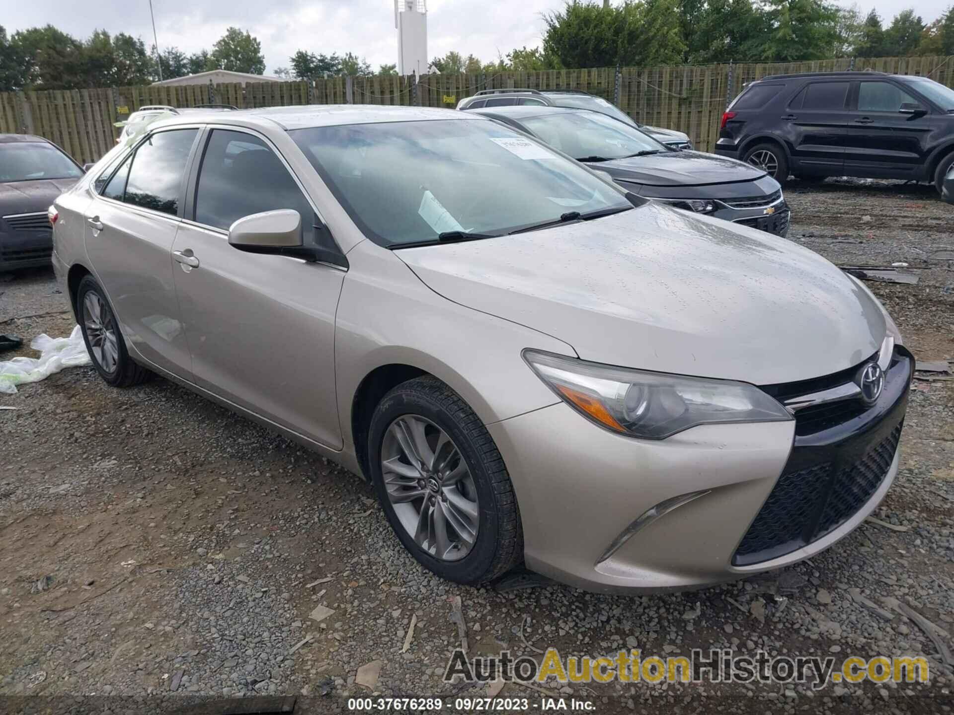 TOYOTA CAMRY XLE/SE/LE/XSE, 4T1BF1FK9HU813469