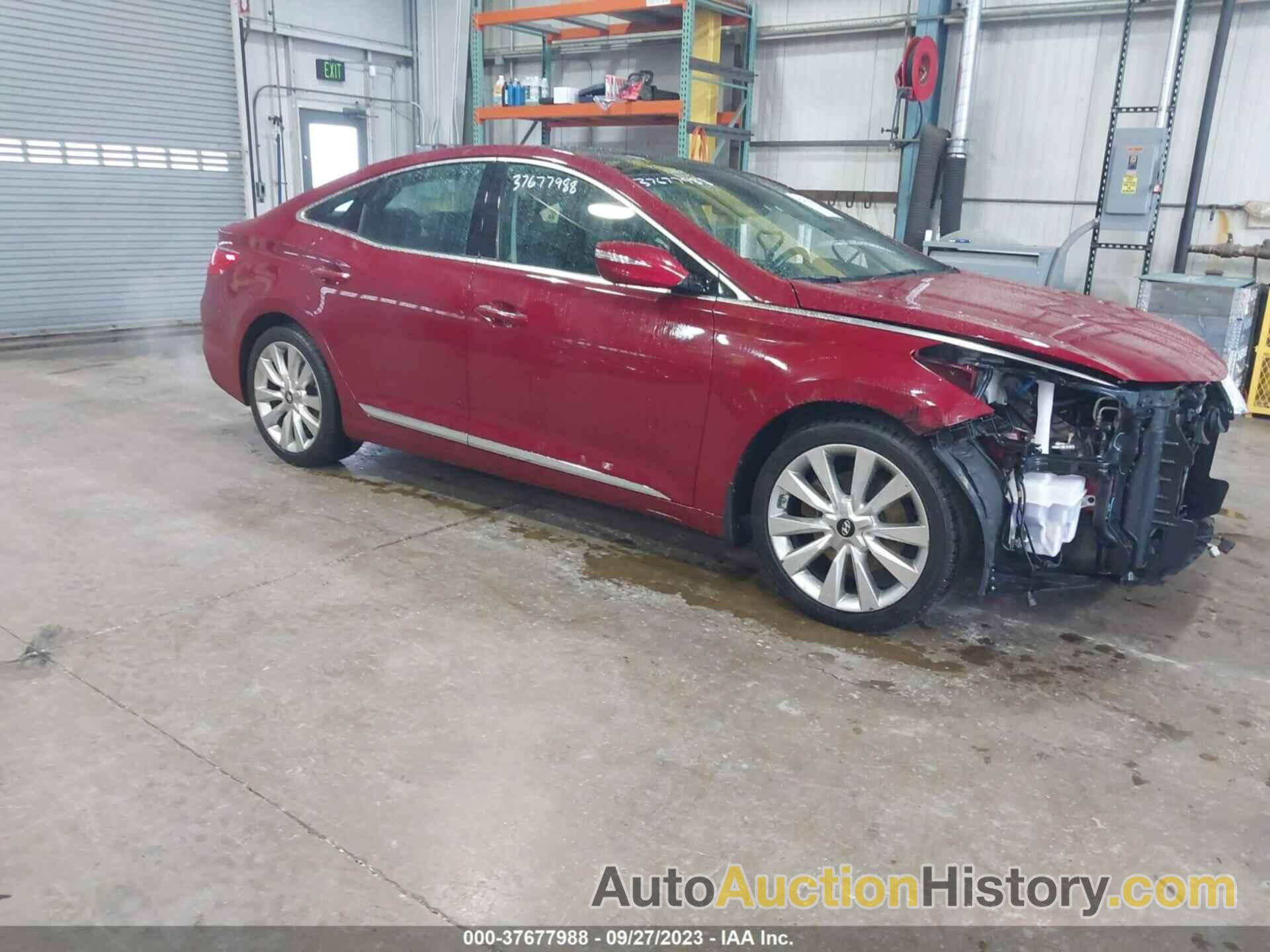 HYUNDAI AZERA LIMITED, KMHFH4JG2GA555800