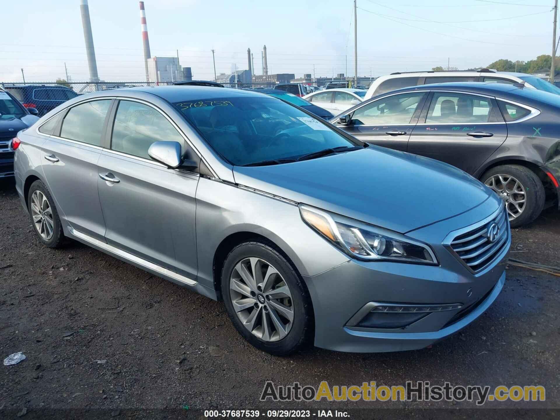 HYUNDAI SONATA 2.4L SE, 5NPE24AF7FH026262