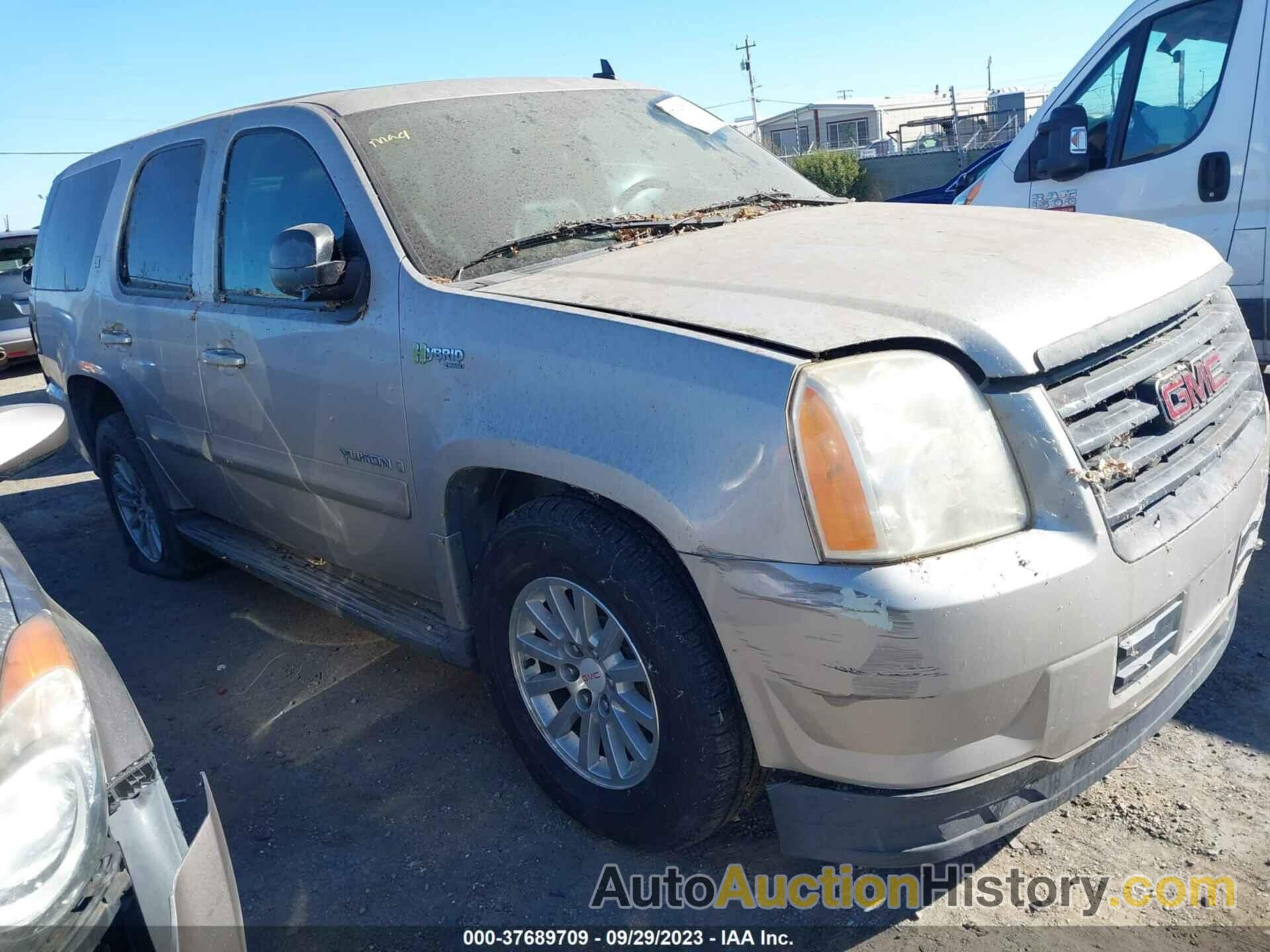 GMC YUKON HYBRID, 1GKFC13568R214887