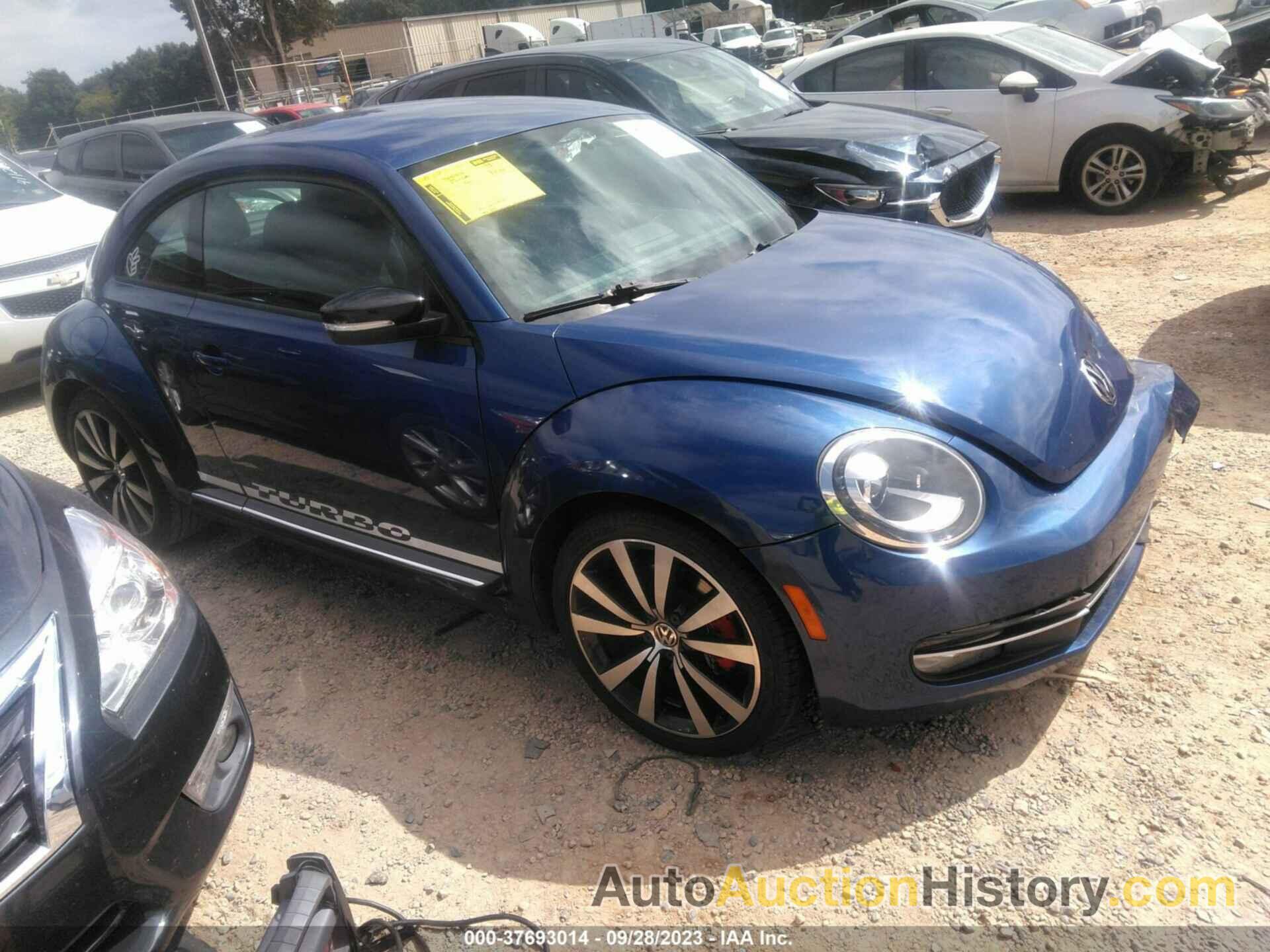 VOLKSWAGEN BEETLE 2.0T TURBO PZEV, 3VW4A7AT5CM639389