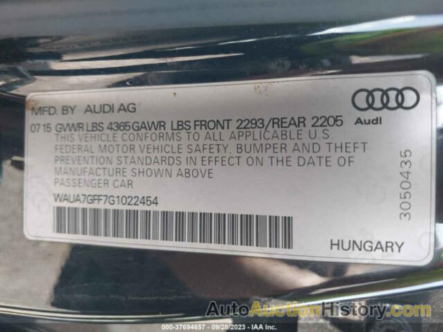 AUDI A3 1.8T PREMIUM, WAUA7GFF7G1022454