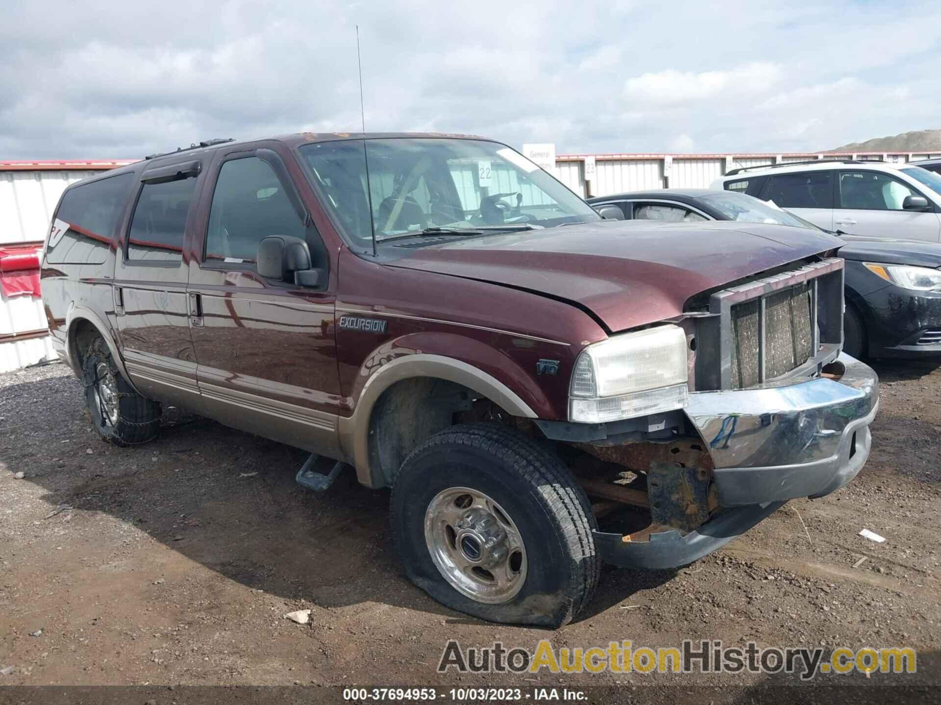 FORD EXCURSION LIMITED, 1FMNU43S4YEC34151