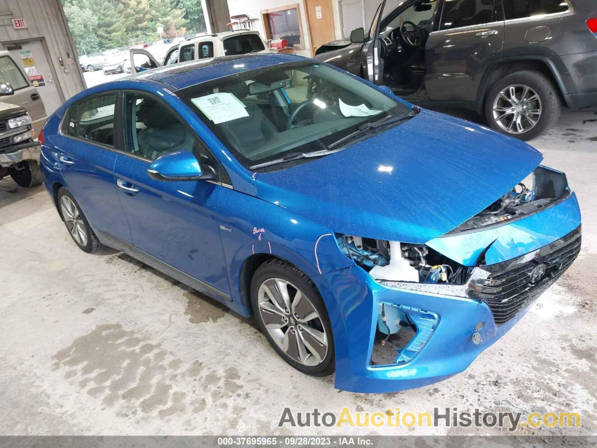 HYUNDAI IONIQ HYBRID LIMITED, KMHC85LCXHU027621