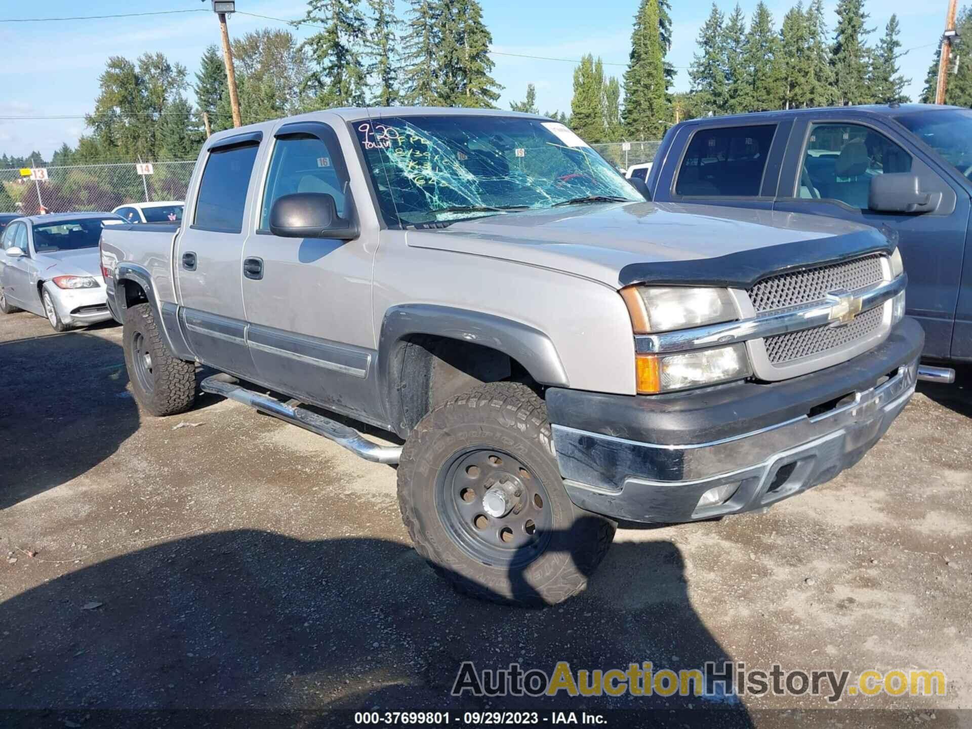 CHEVROLET SILVERADO 1500 CREW CAB Z71, 2GCEK13T041424655