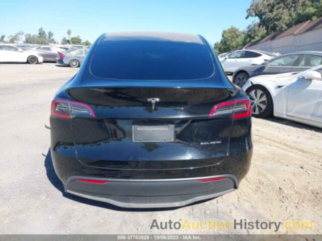 TESLA MODEL Y LONG RANGE DUAL MOTOR ALL-WHEEL DRIVE, 5YJYGDEE7MF300202