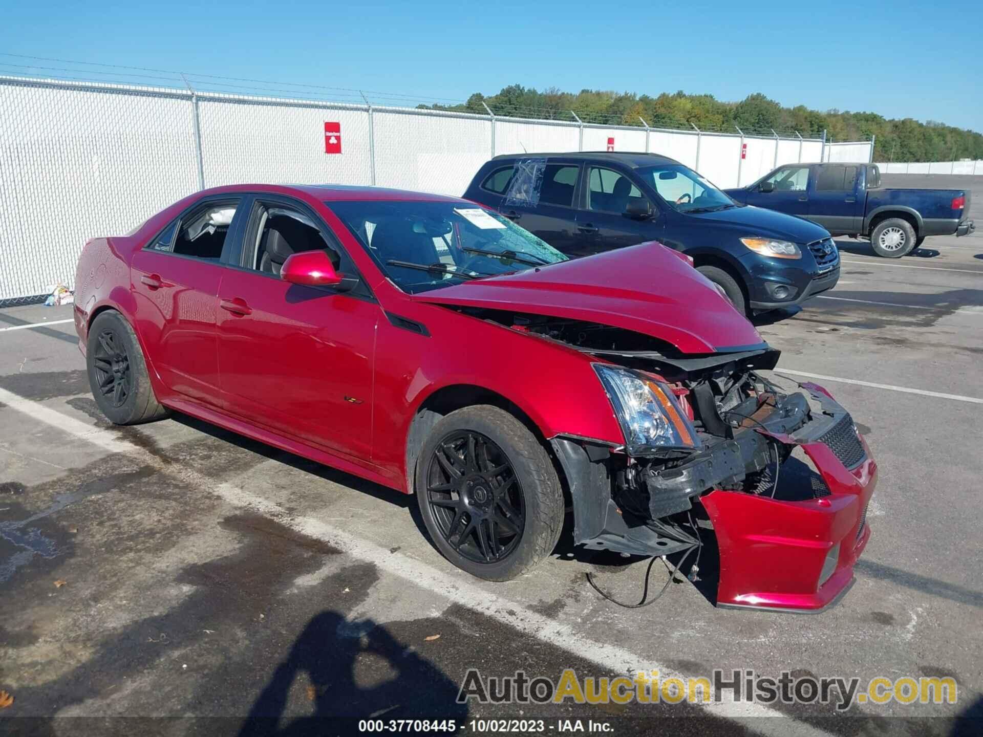 CADILLAC CTS-V SEDAN, 1G6DV5EP8C0140584