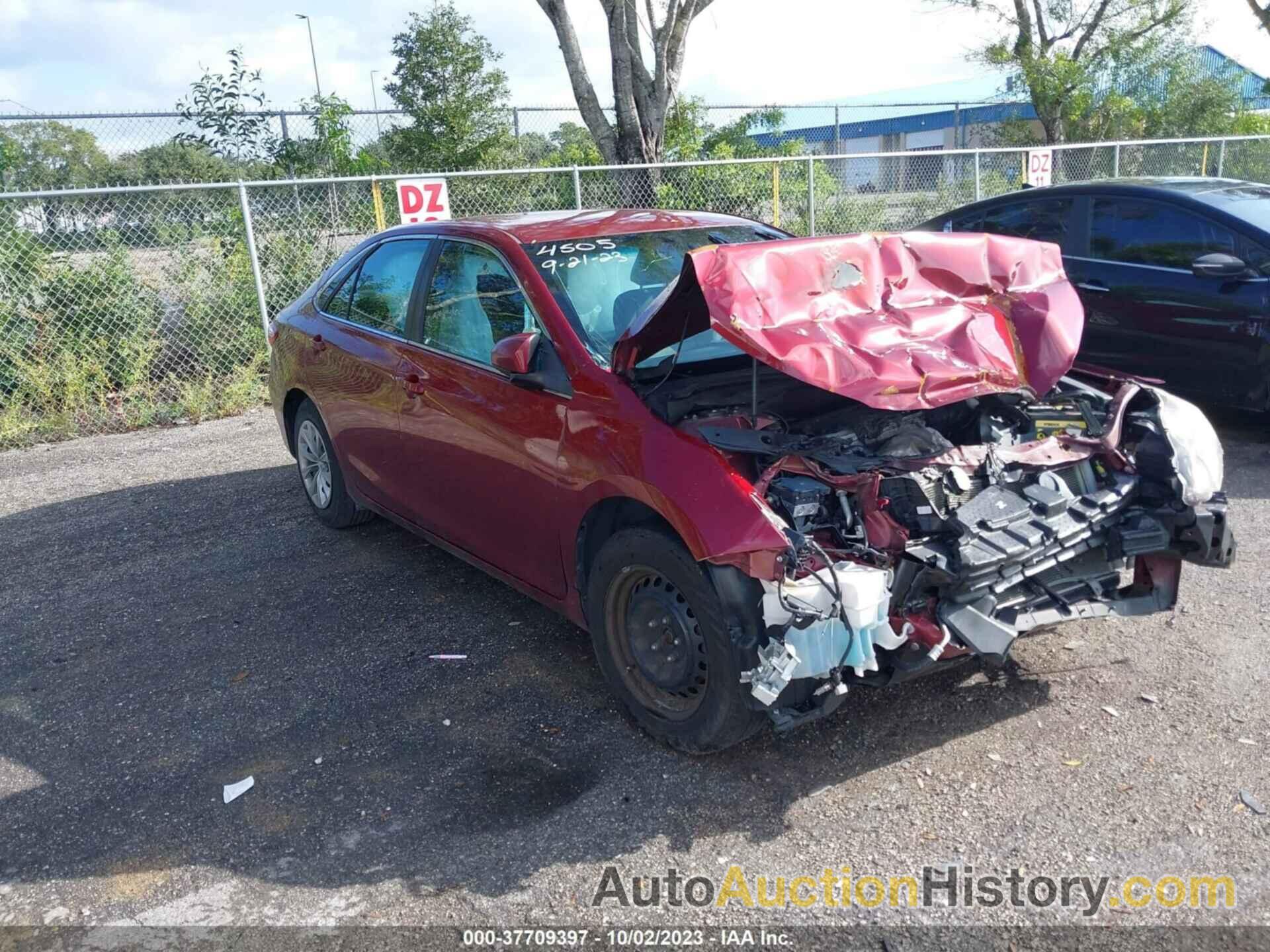 TOYOTA CAMRY XLE/SE/LE/XSE, 4T1BF1FK7FU994505