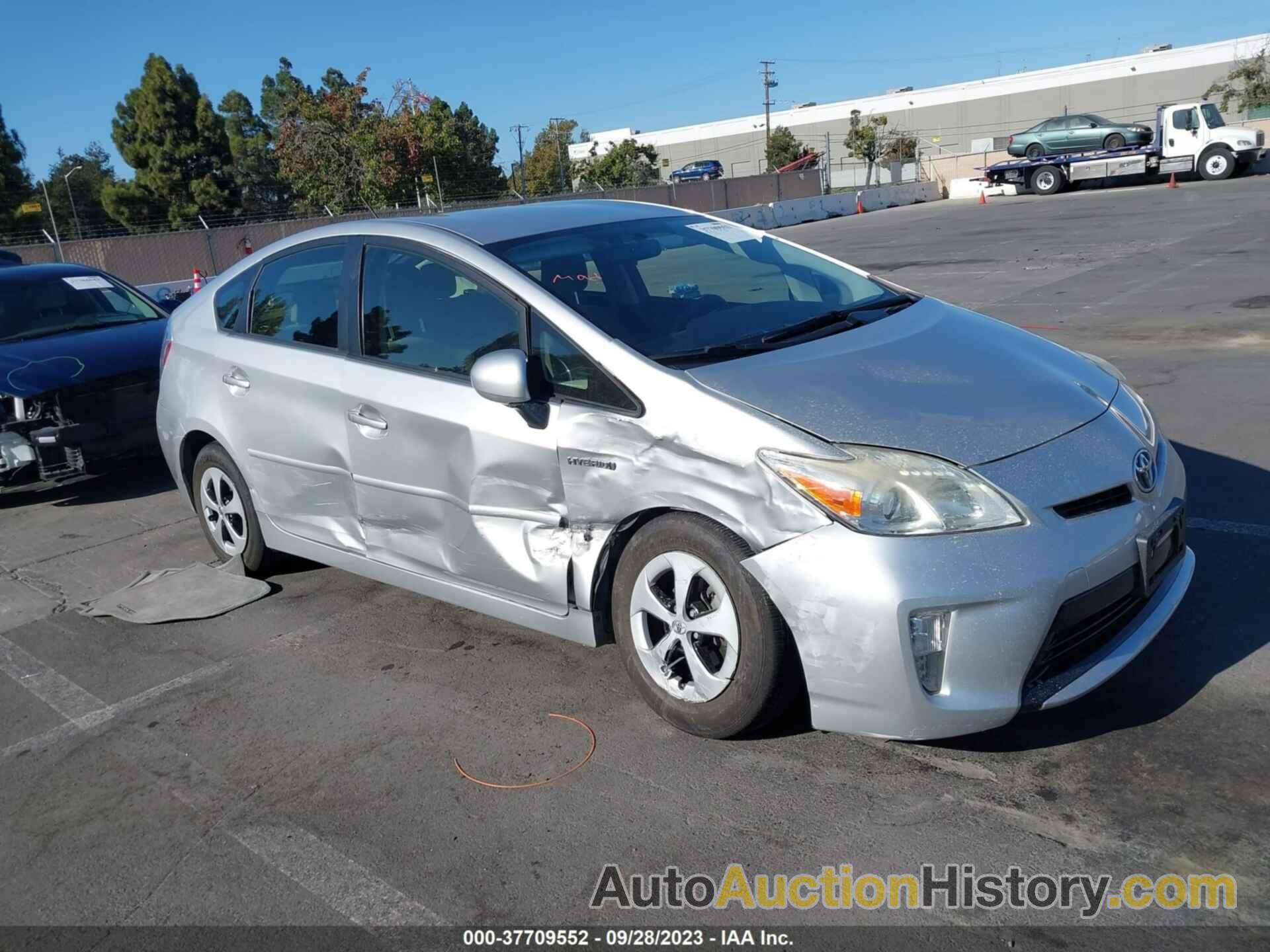 TOYOTA PRIUS ONE/TWO/THREE/FOUR/FIVE, JTDKN3DU8D5704707