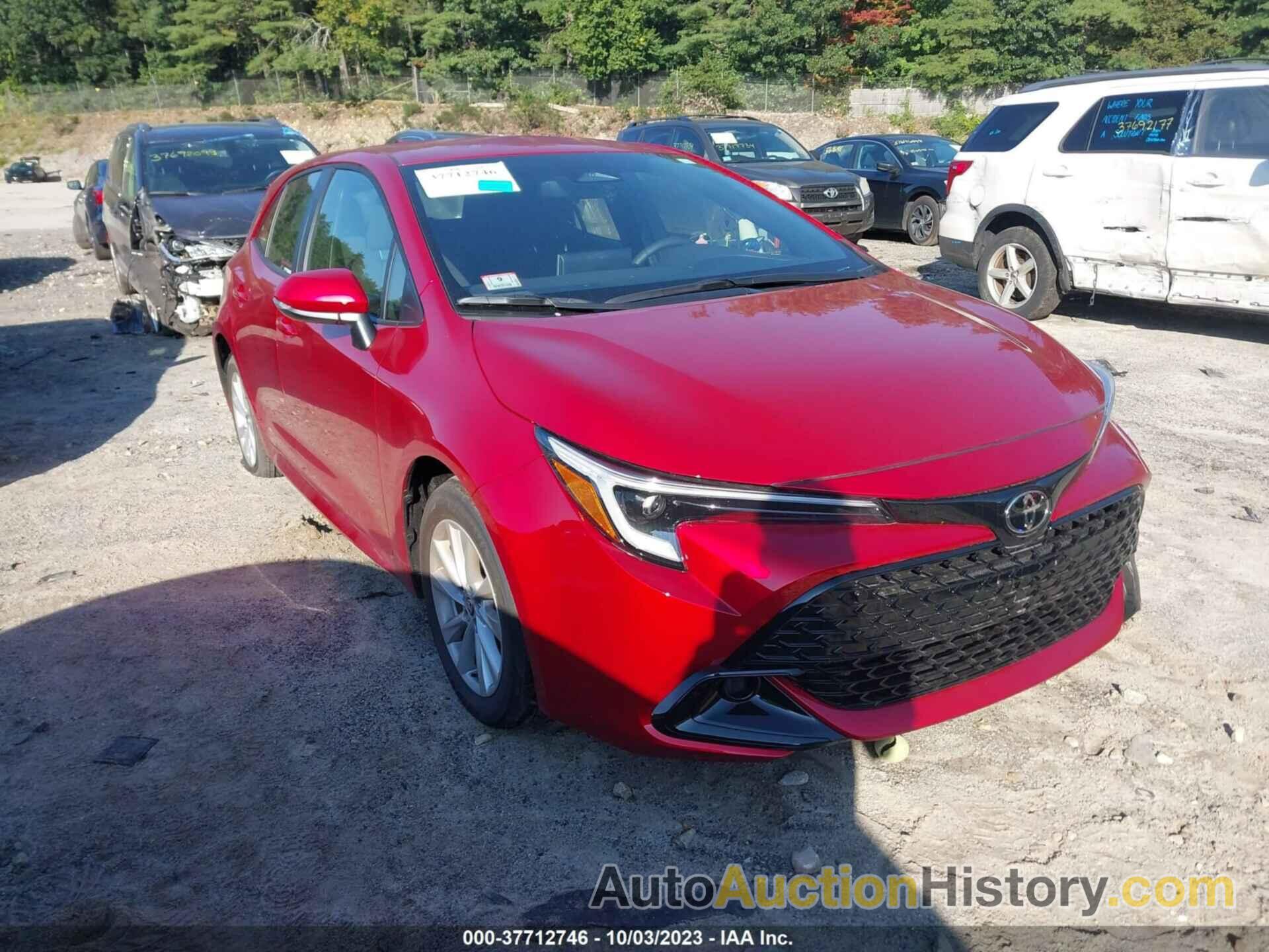 TOYOTA COROLLA HATCHBACK SE, JTND4MBE8P3212428