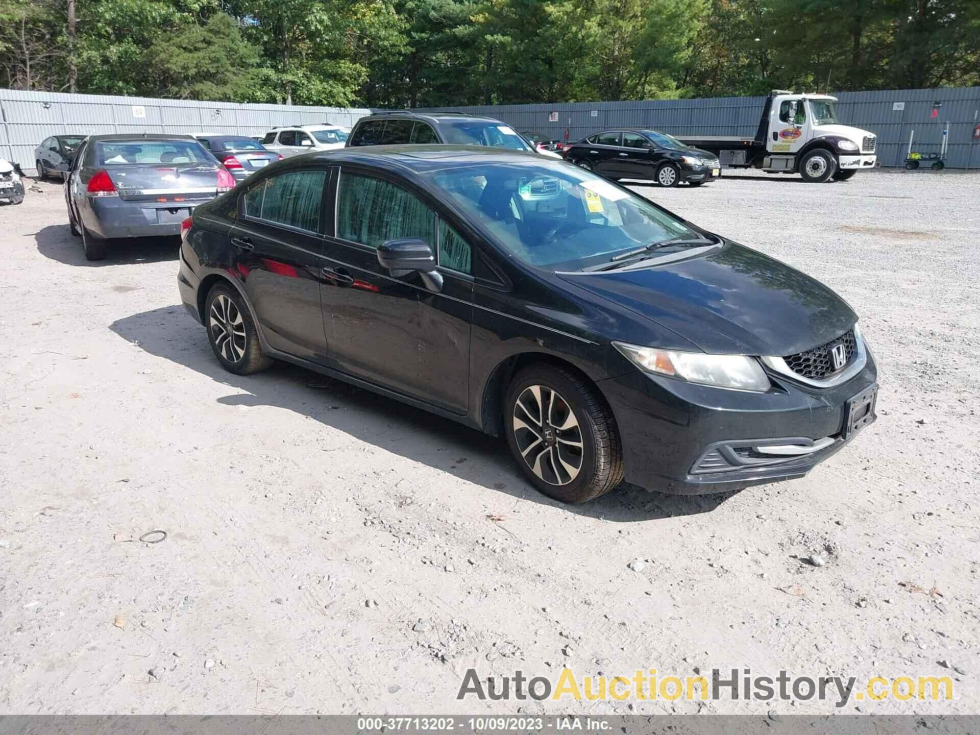 HONDA CIVIC SEDAN EX, 19XFB2F89FE249989