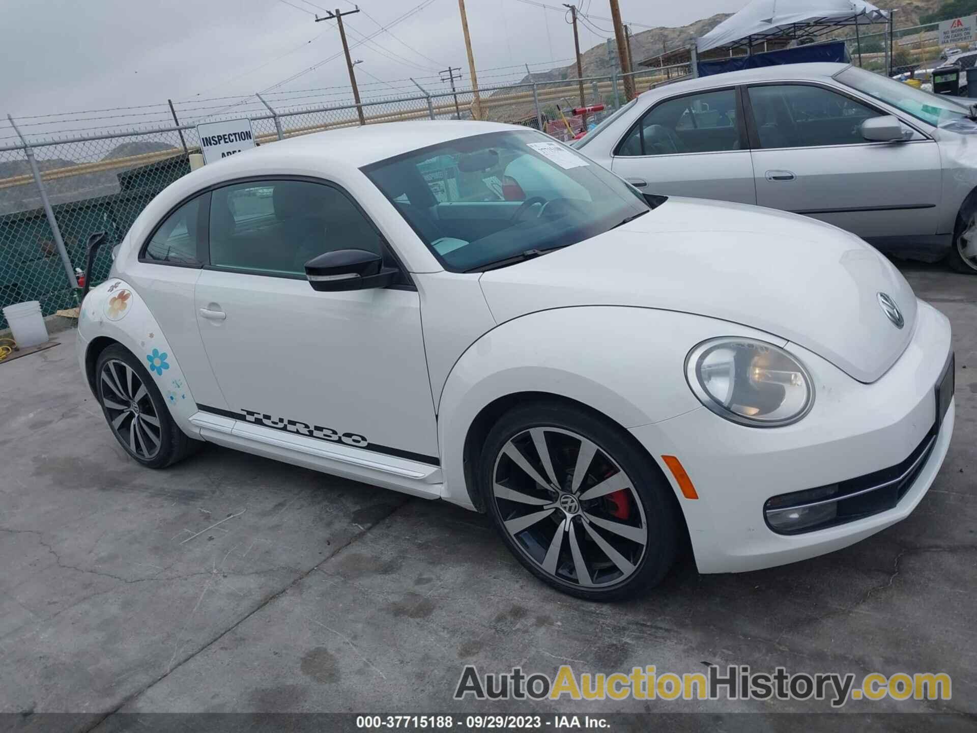 VOLKSWAGEN BEETLE 2.0T TURBO LAUNCH, 3VWVA7AT4CM603567