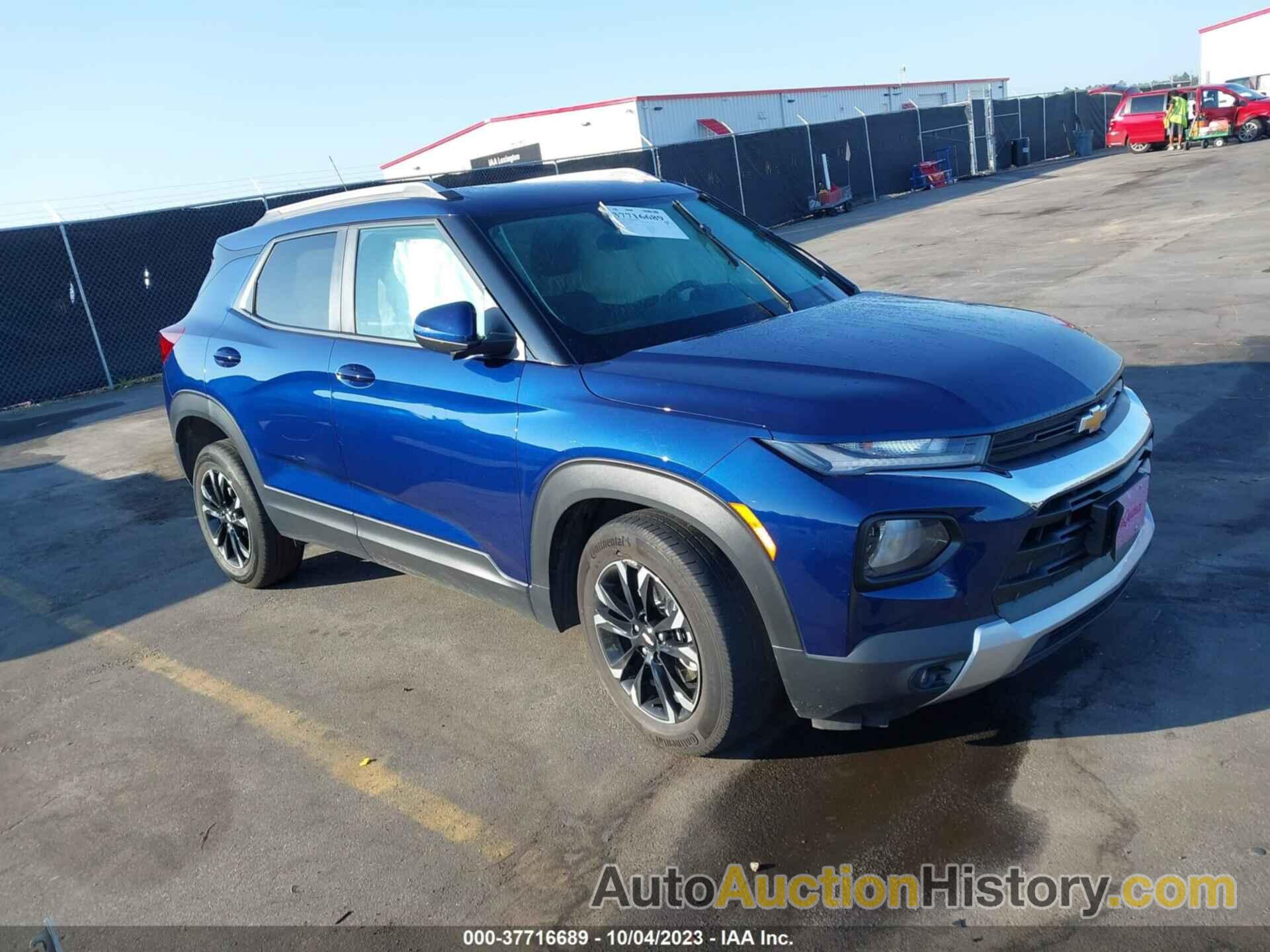 CHEVROLET TRAILBLAZER FWD LT, KL79MPSL4NB058553