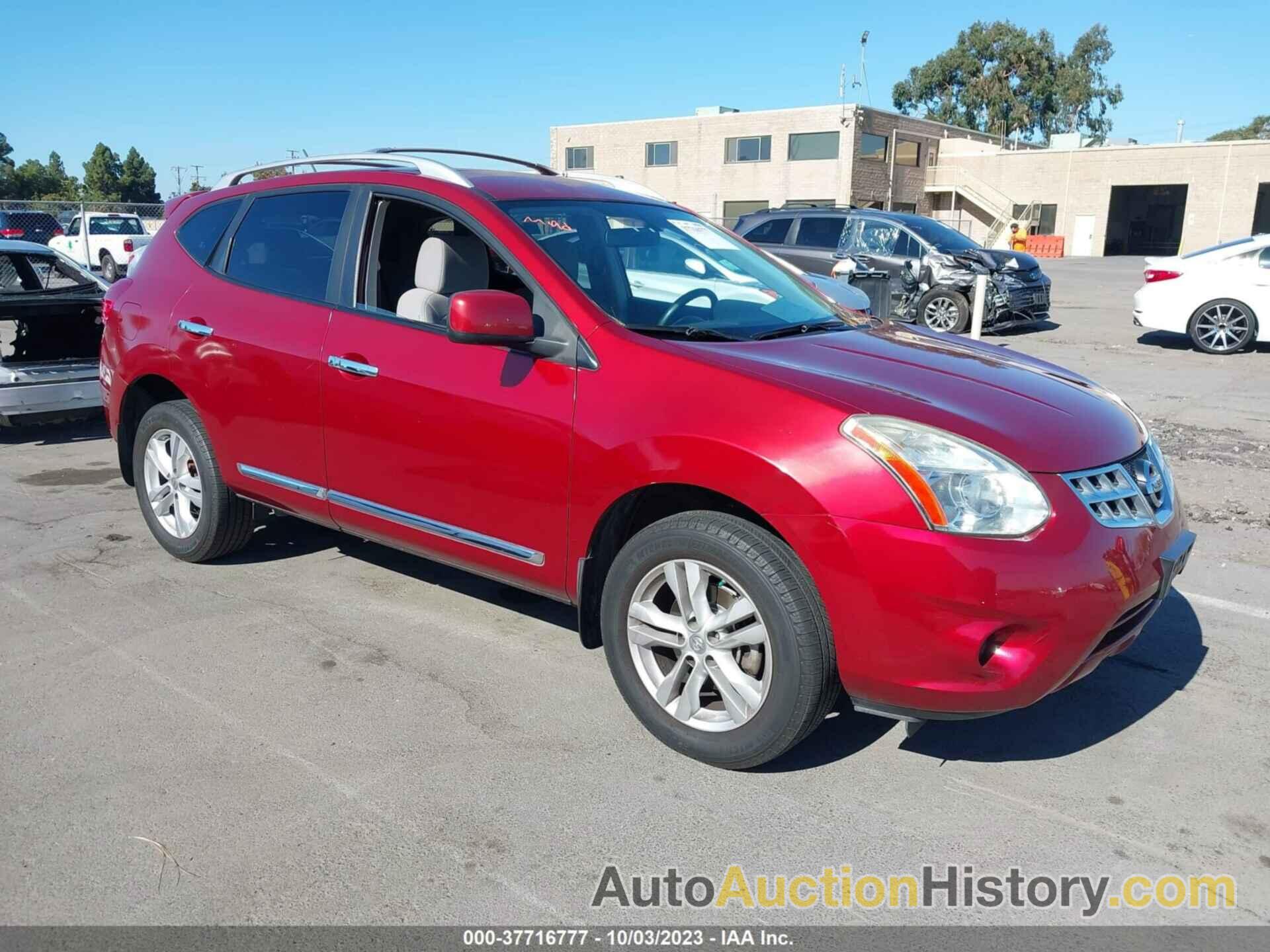 NISSAN ROGUE SV, JN8AS5MT1CW251180