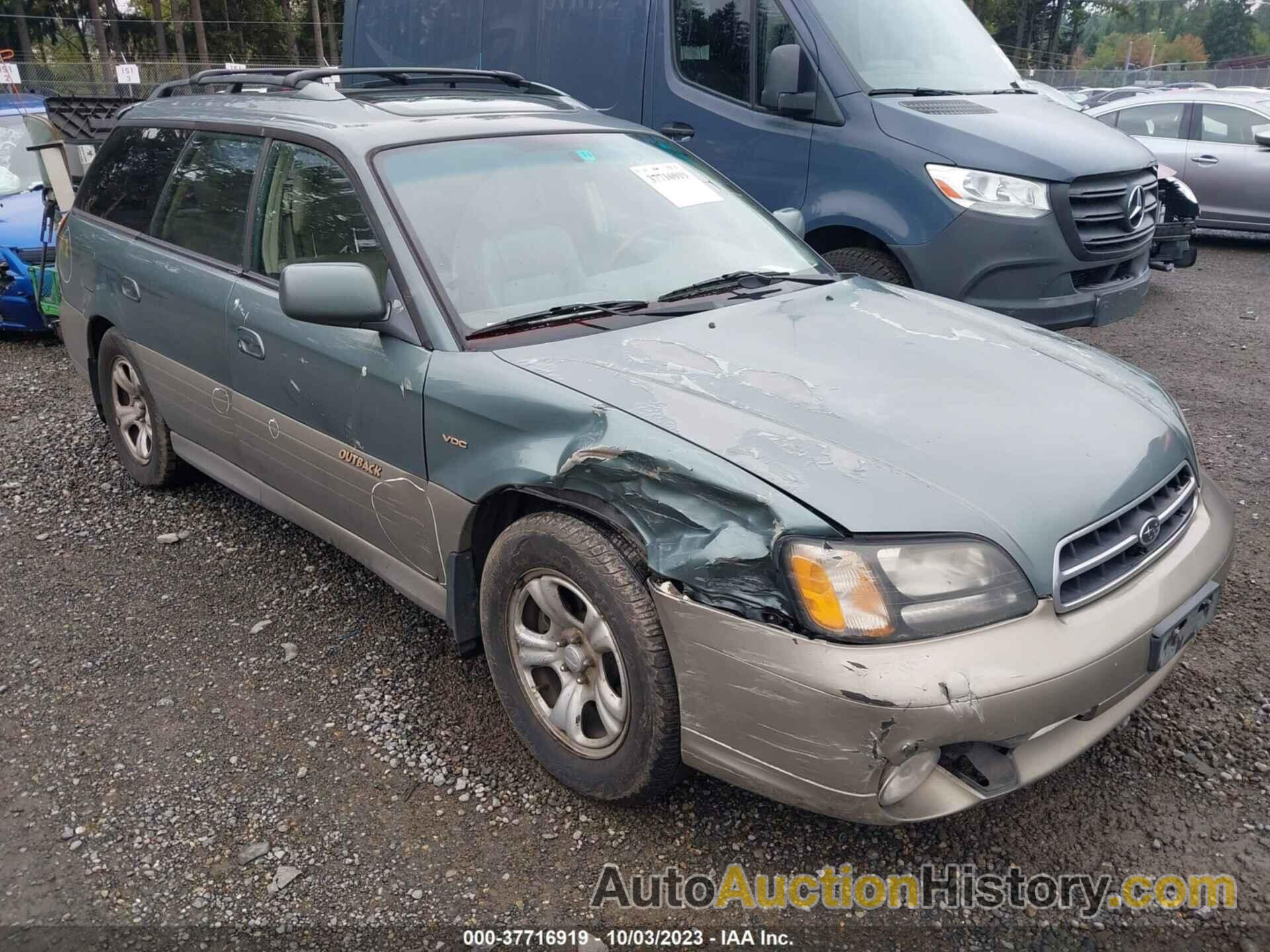 SUBARU LEGACY WAGON OUTBACK H6 VDC, 4S3BH896127651560