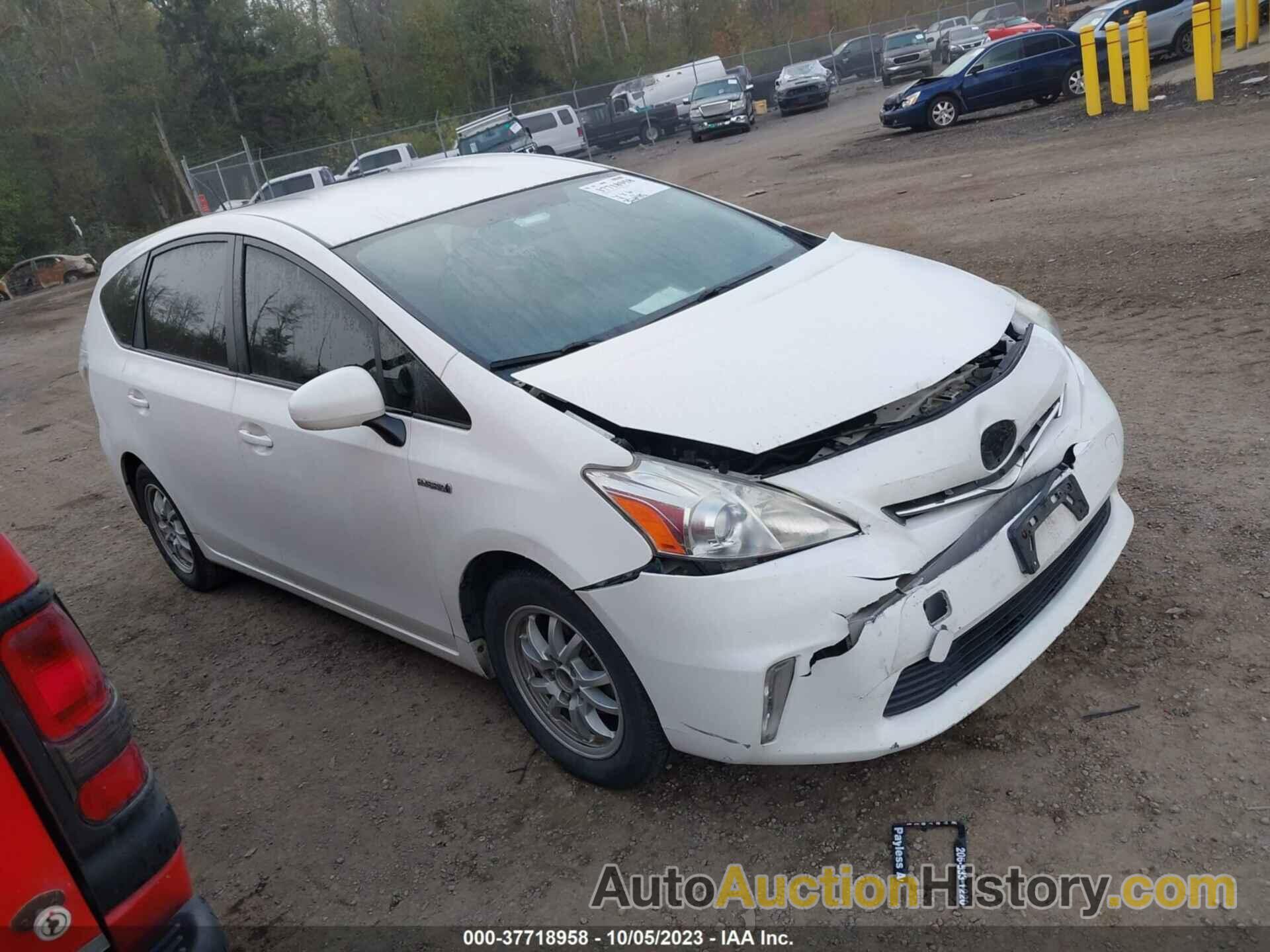 TOYOTA PRIUS V, JTDZN3EU8D3283466