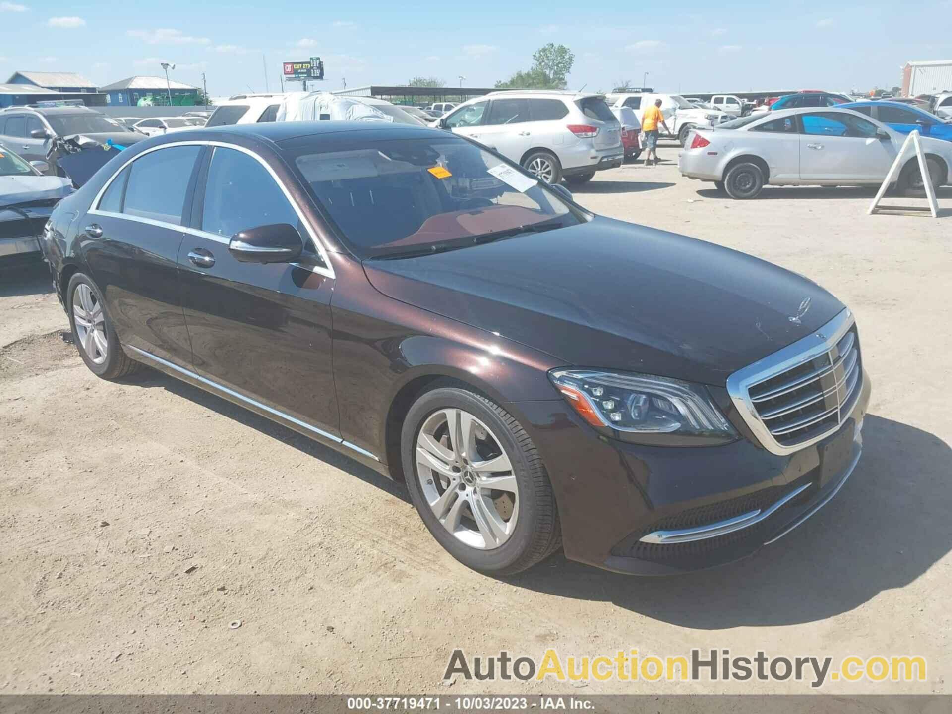 MERCEDES-BENZ S 560 4MATIC, WDDUG8GB2KA470813