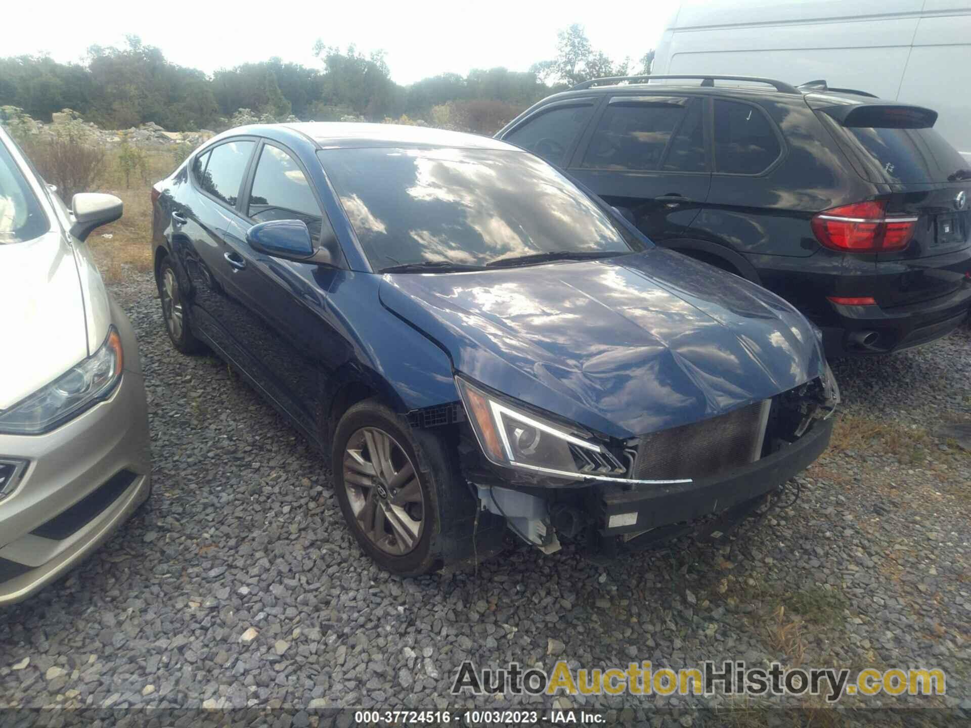 HYUNDAI ELANTRA SEL, 5NPD84LF4KH471639