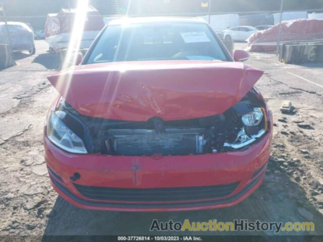 VOLKSWAGEN GOLF TSI SE 4-DOOR, 3VW217AUXGM030739