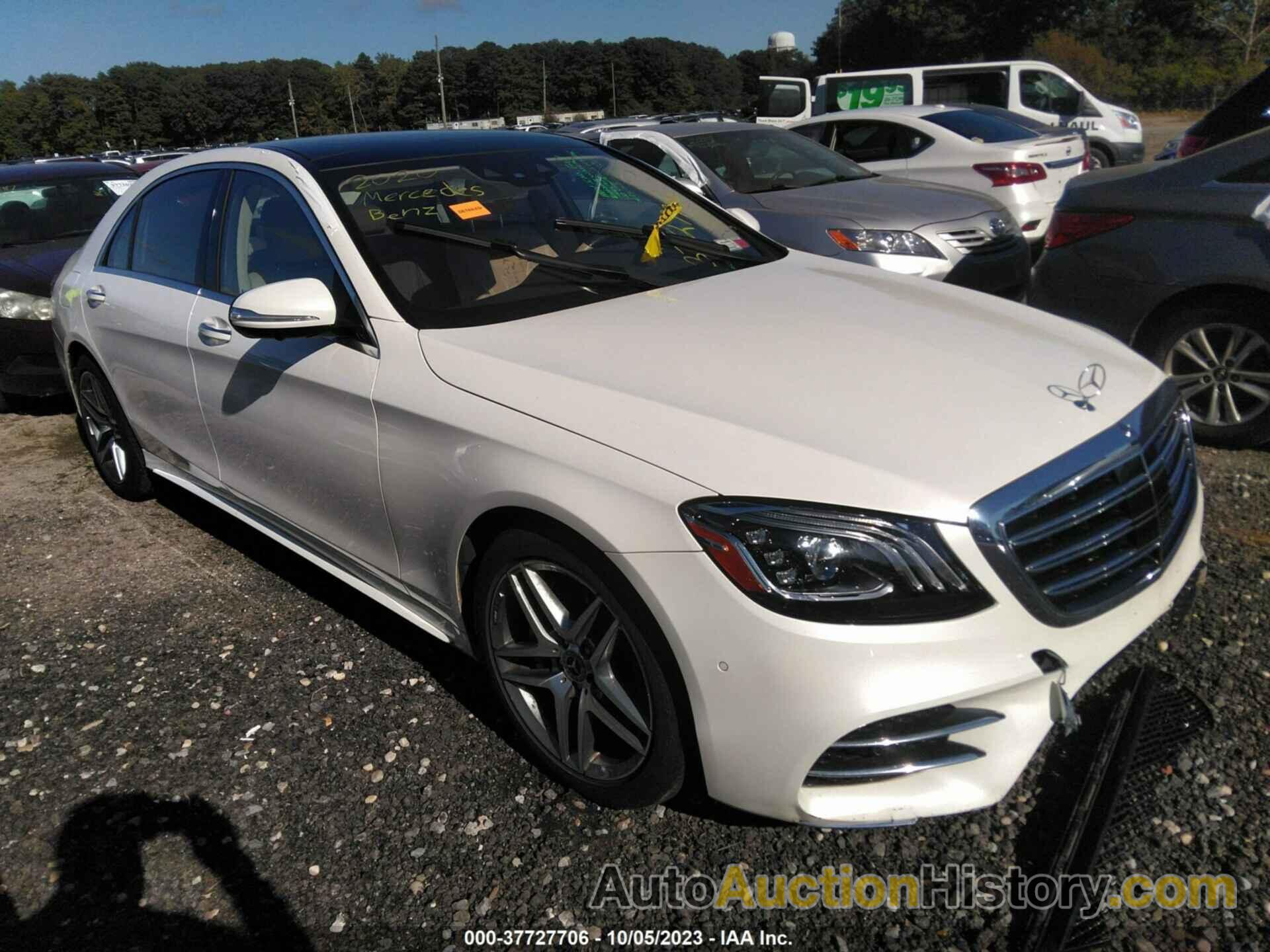 MERCEDES-BENZ S 560 4MATIC, W1KUG8GBXLA532427