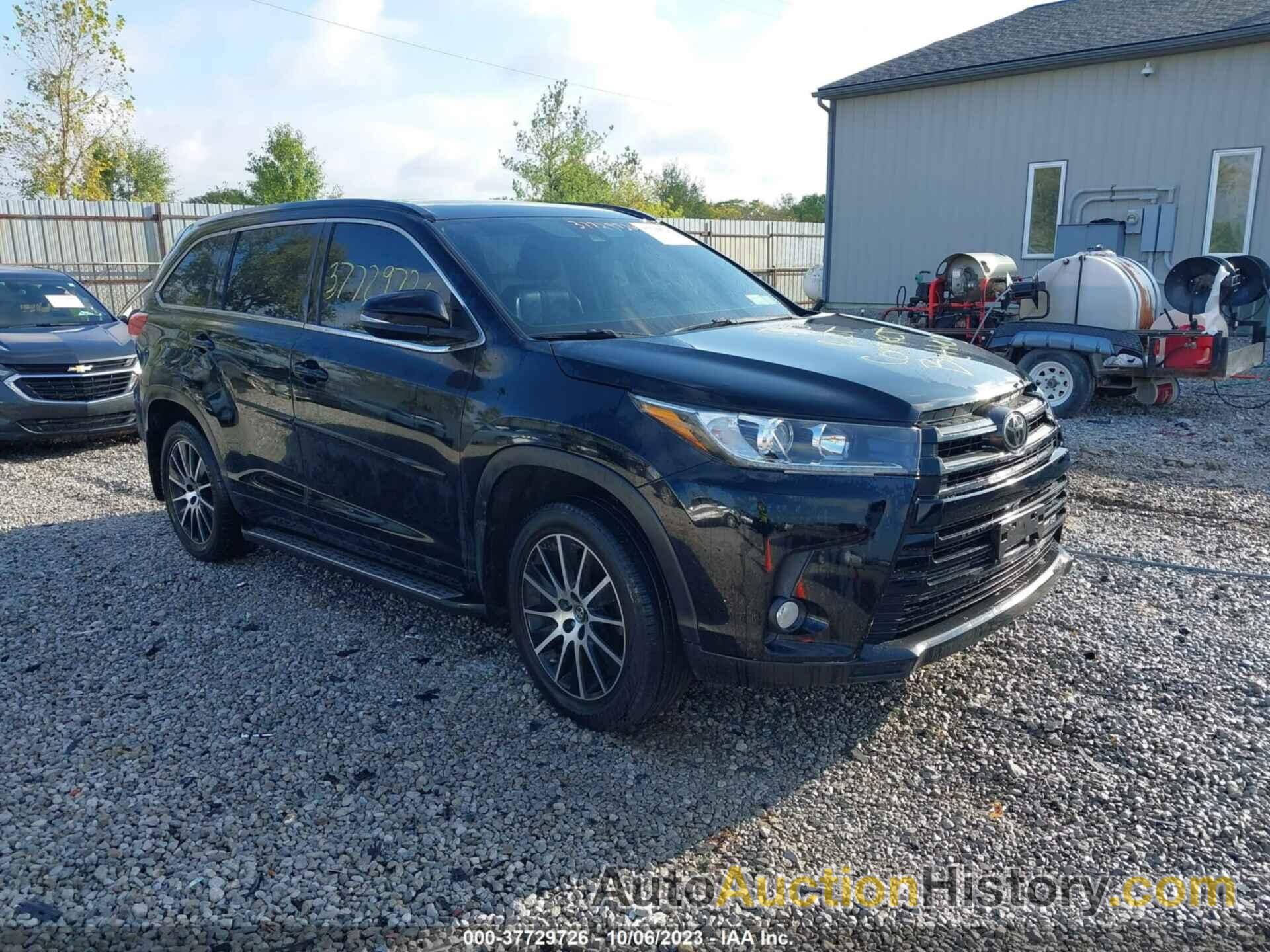 TOYOTA HIGHLANDER SE, 5TDJZRFHXHS431563