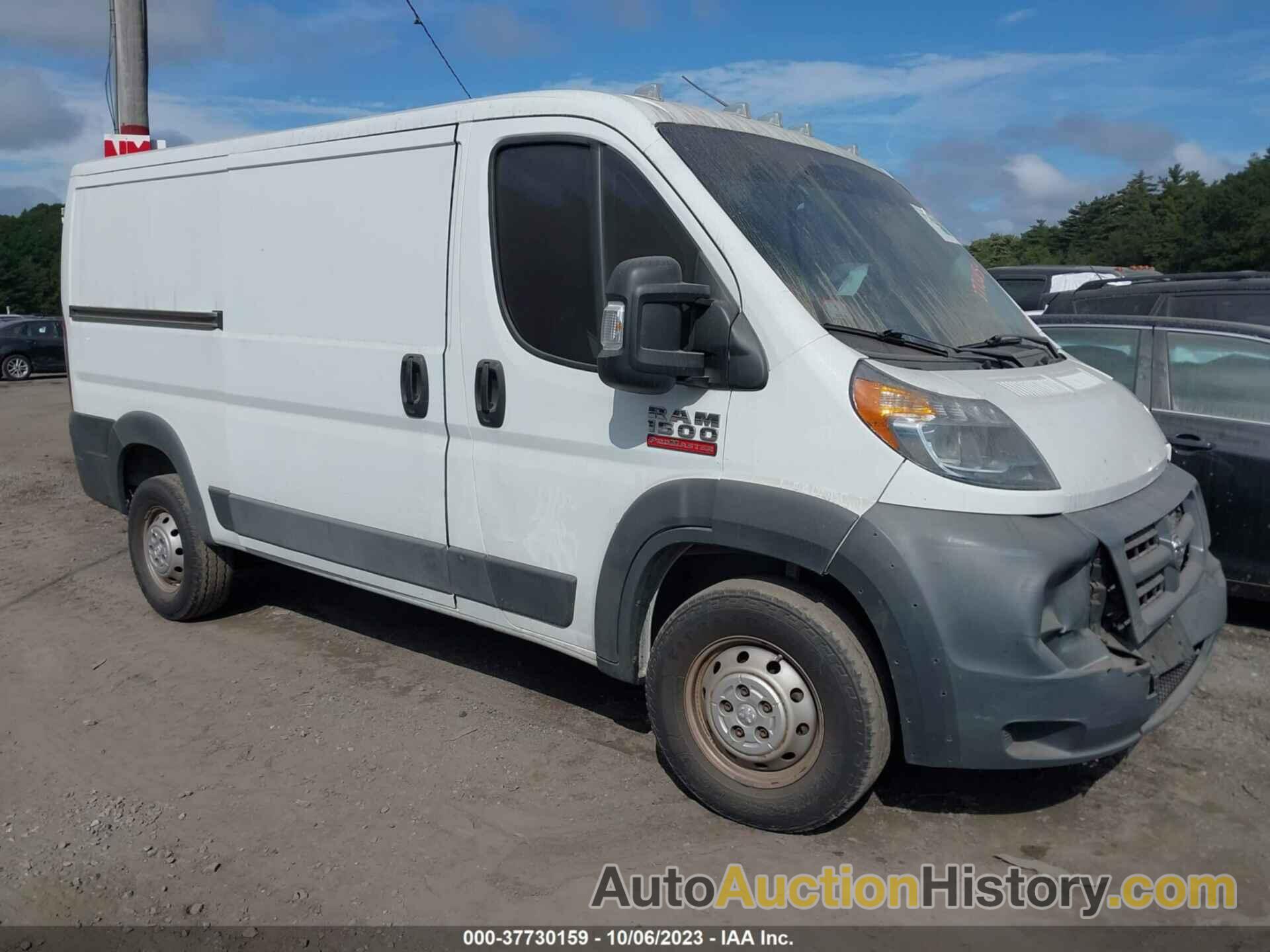 RAM PROMASTER 1500 LOW ROOF, 3C6TRVAG6FE512638