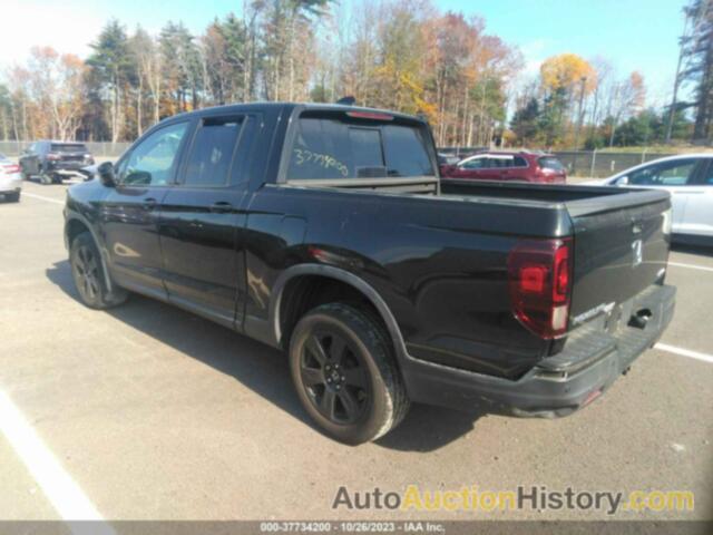 HONDA RIDGELINE BLACK EDITION, 5FPYK3F81JB009828