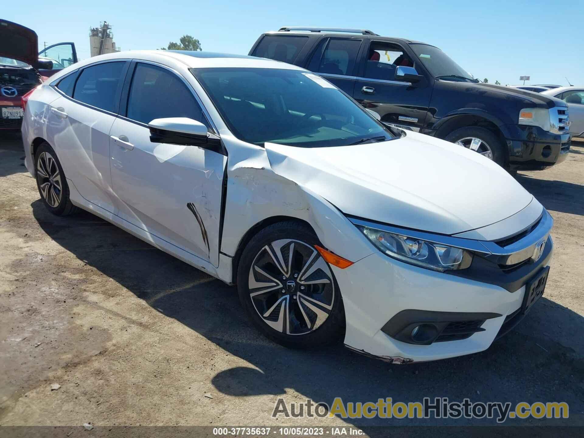 HONDA CIVIC SEDAN EX-L, 2HGFC1F77HH654126